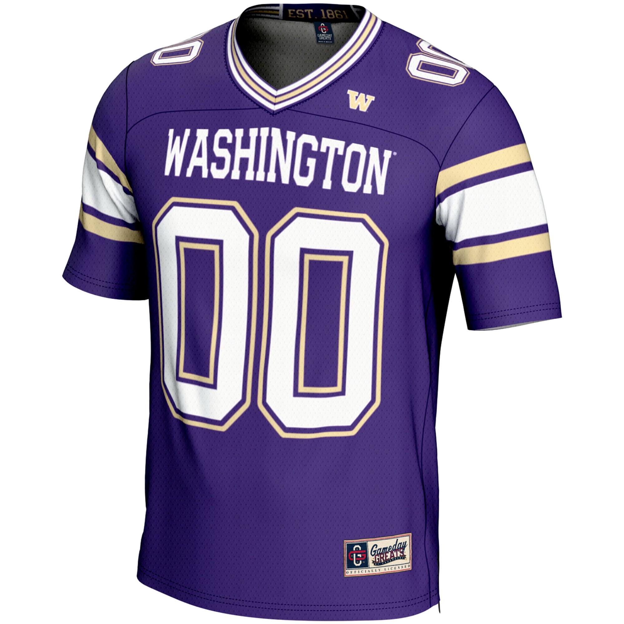 Washington Huskies Football Jersey Purple - front view