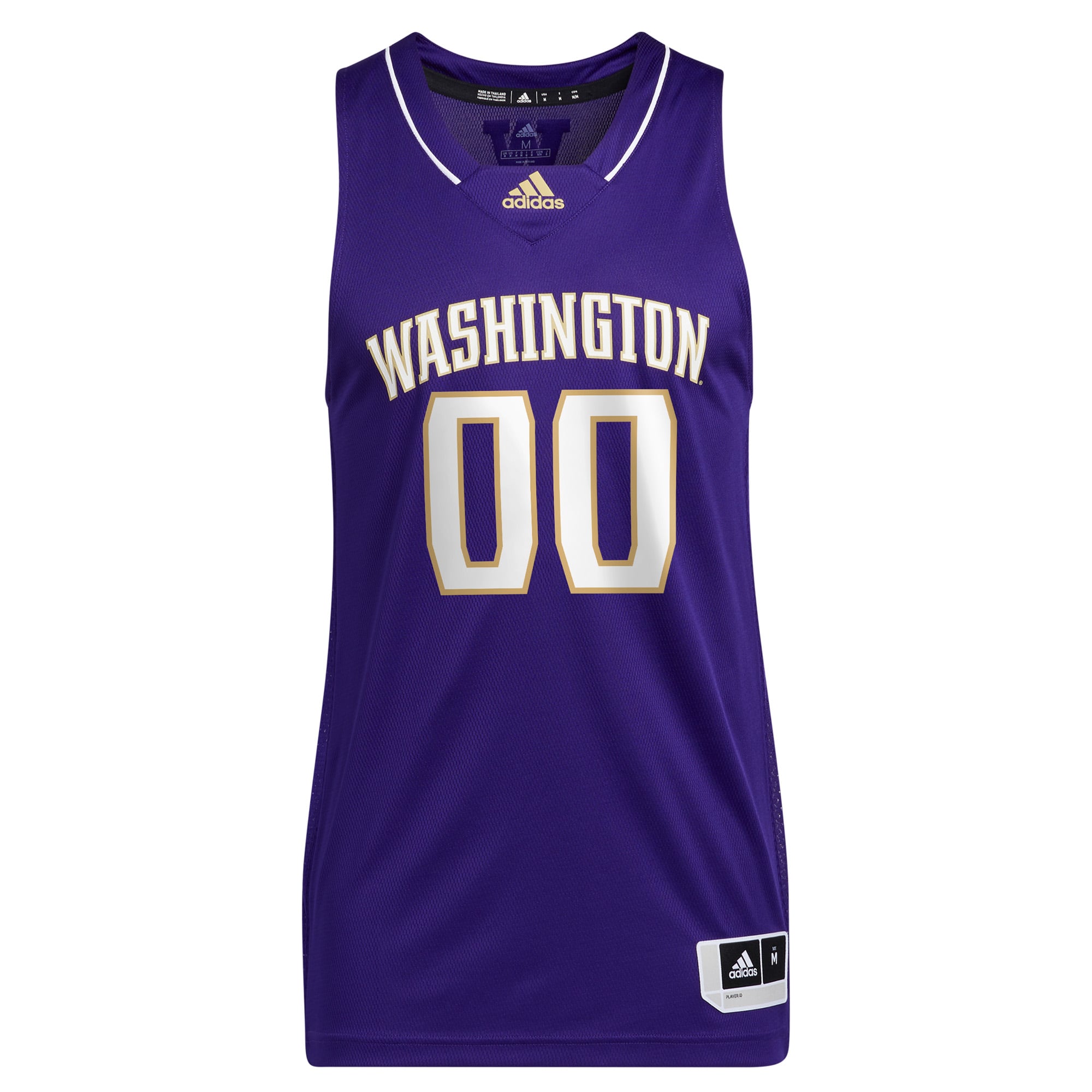 Washington Huskies Unisex Women's Basketball Jersey Purple - front view