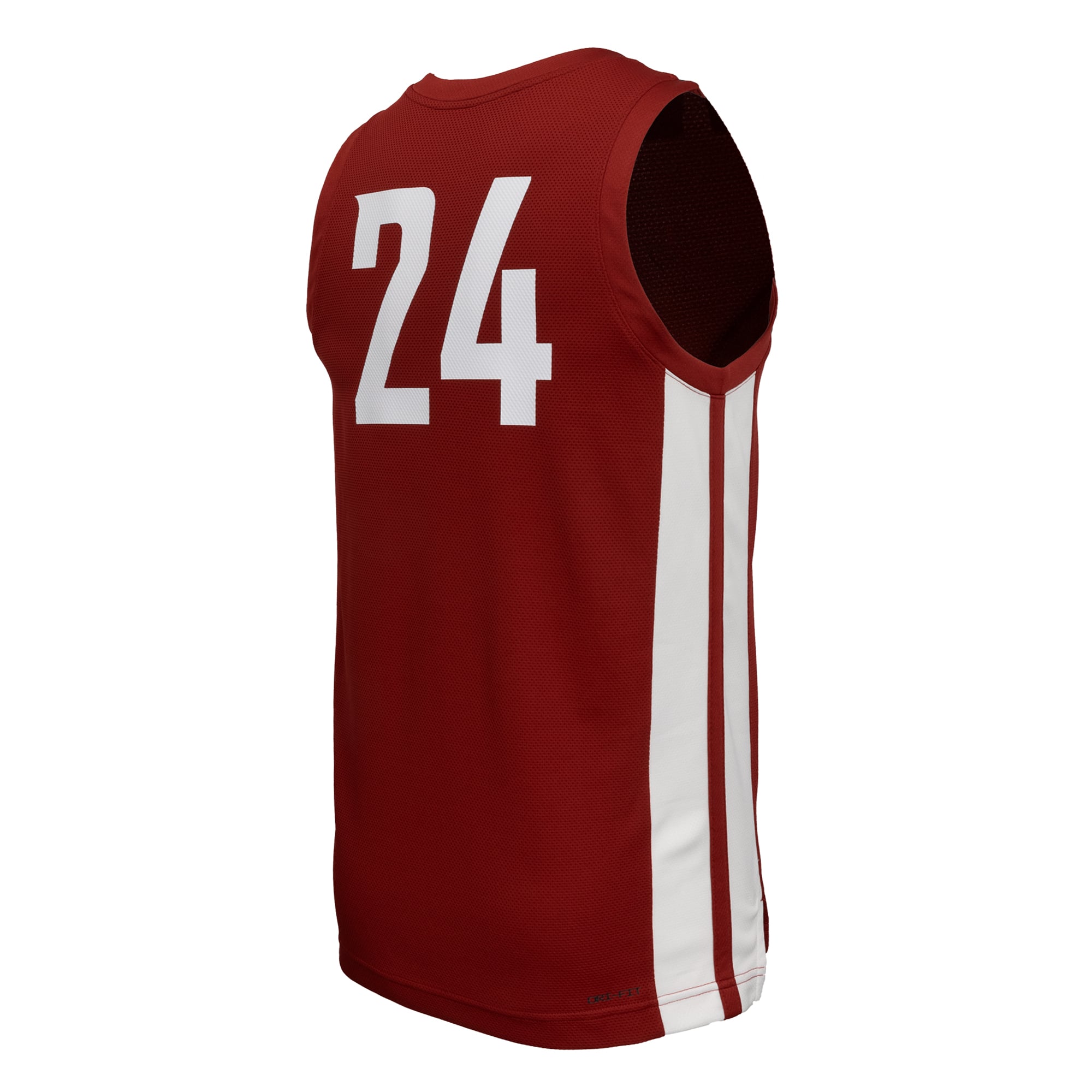 Washington State Cougars Basketball Jersey Crimson - back view