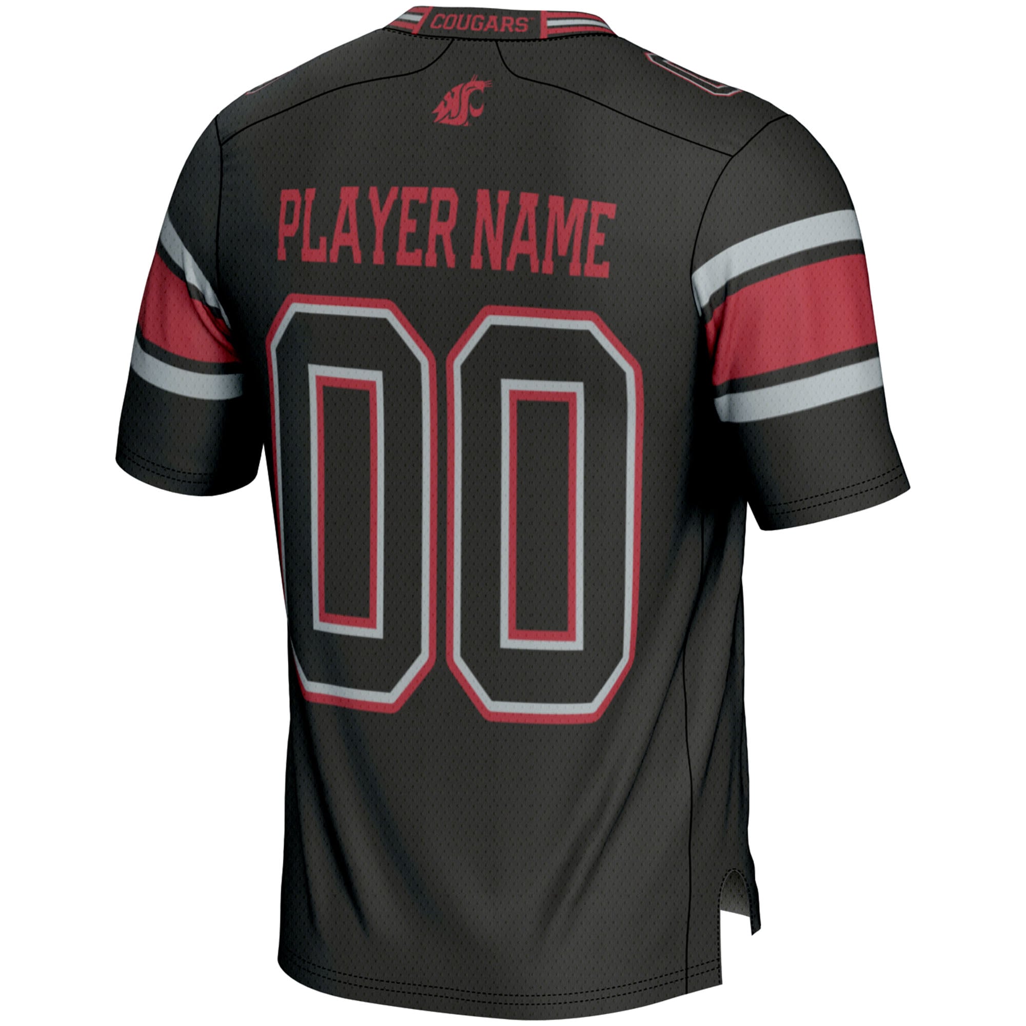 Washington State Cougars Football Jersey Black - back view