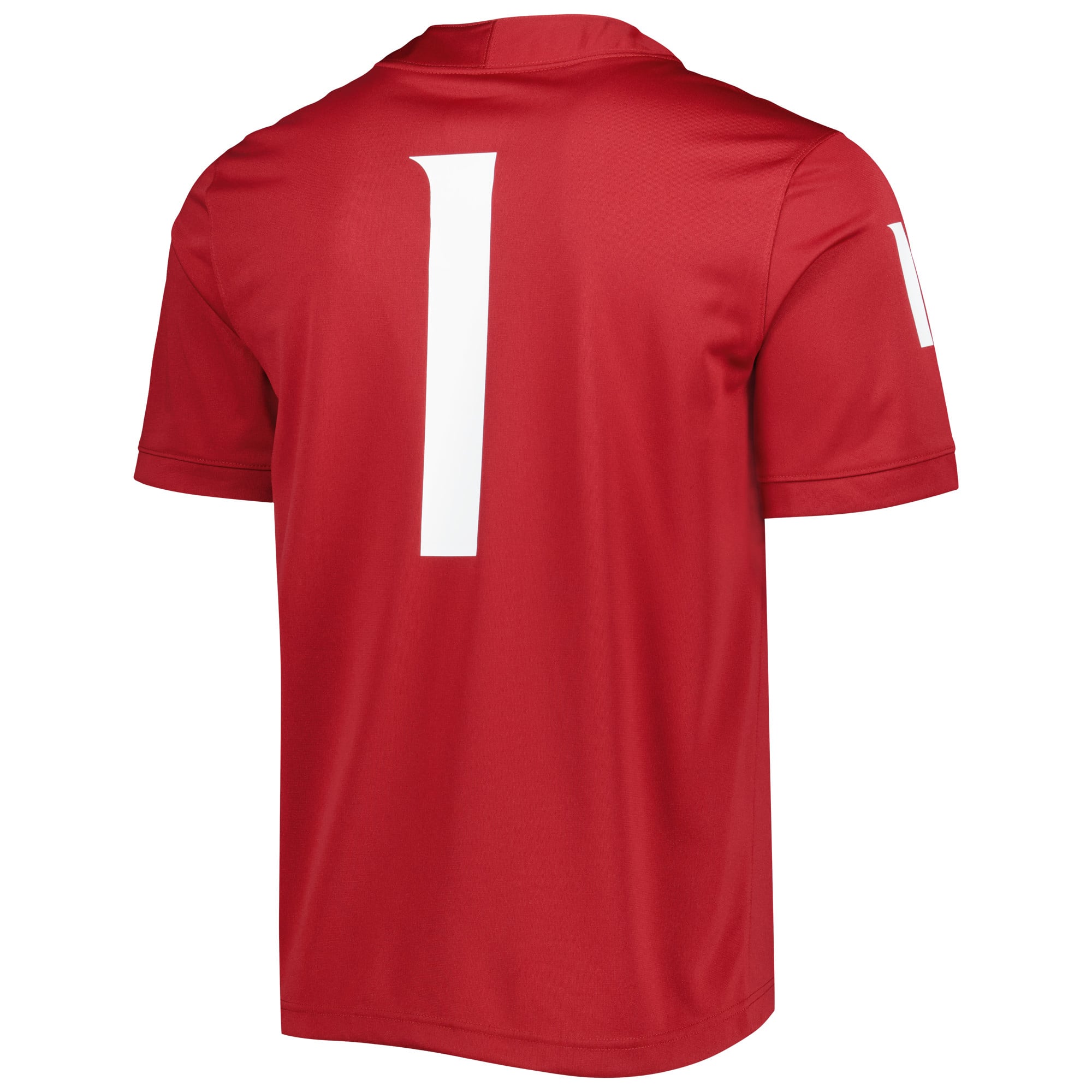 #1 Washington State Cougars Football Jersey Crimson - back view