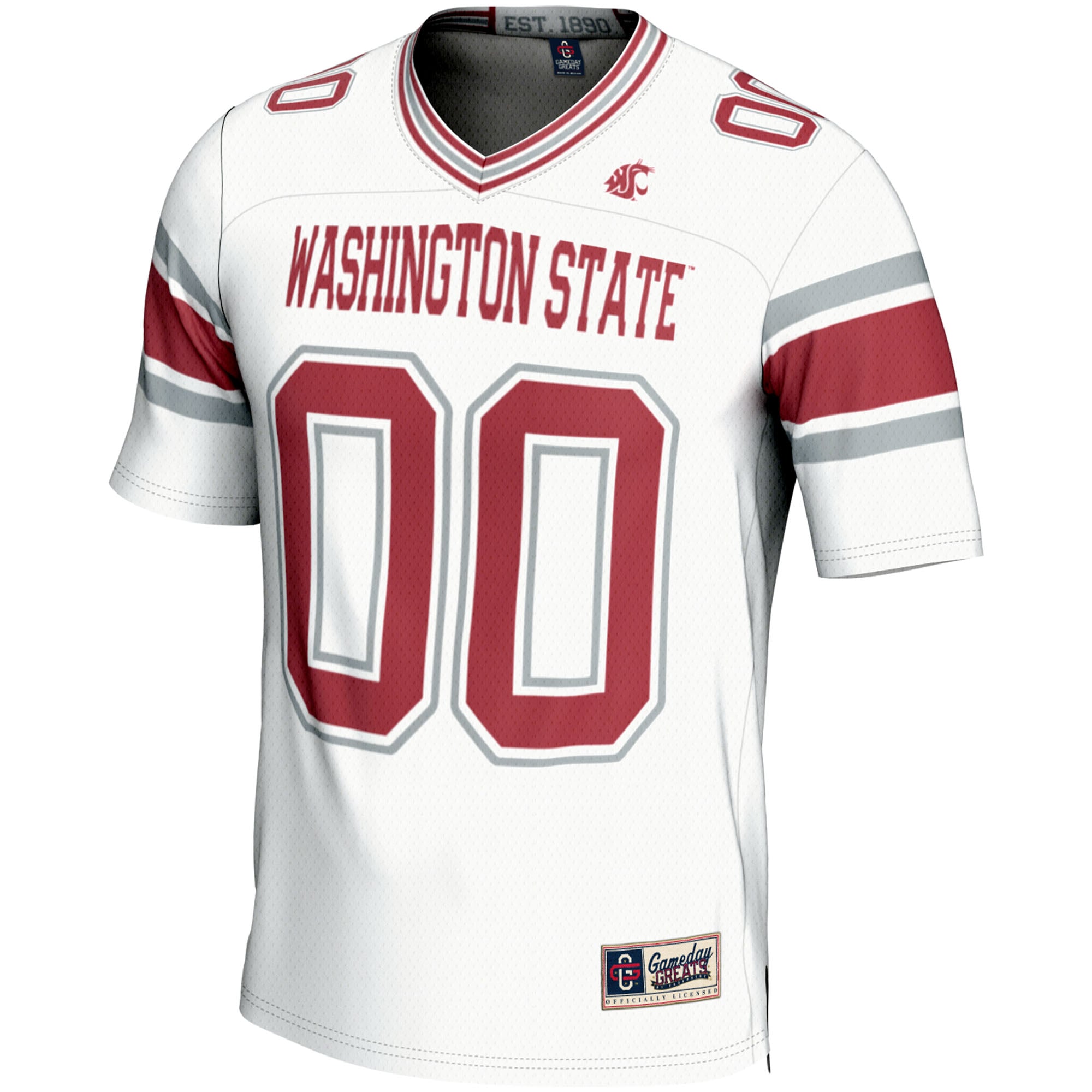 Washington State Cougars Football Jersey White - front view