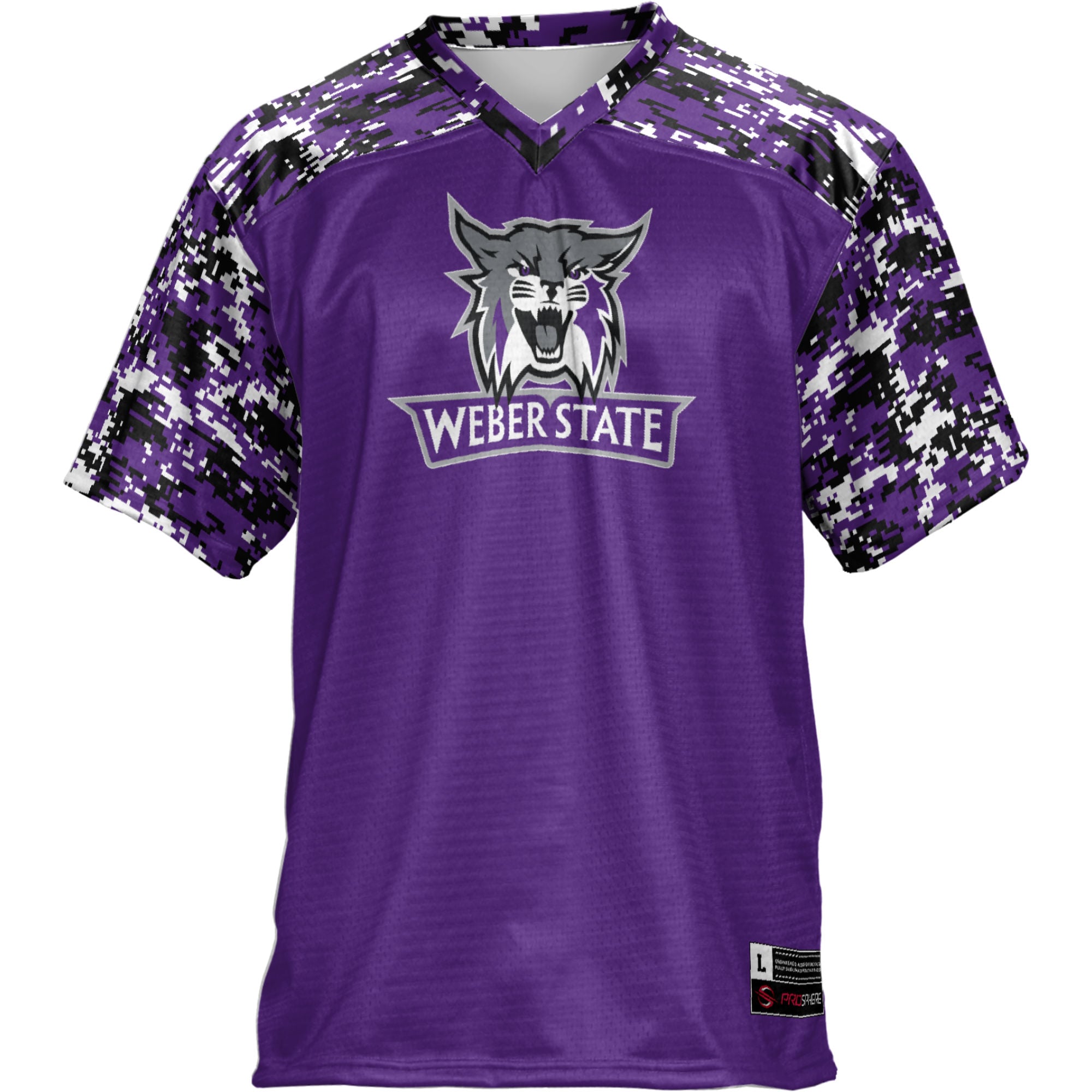 Weber State Wildcats Football Jersey Purple - front view