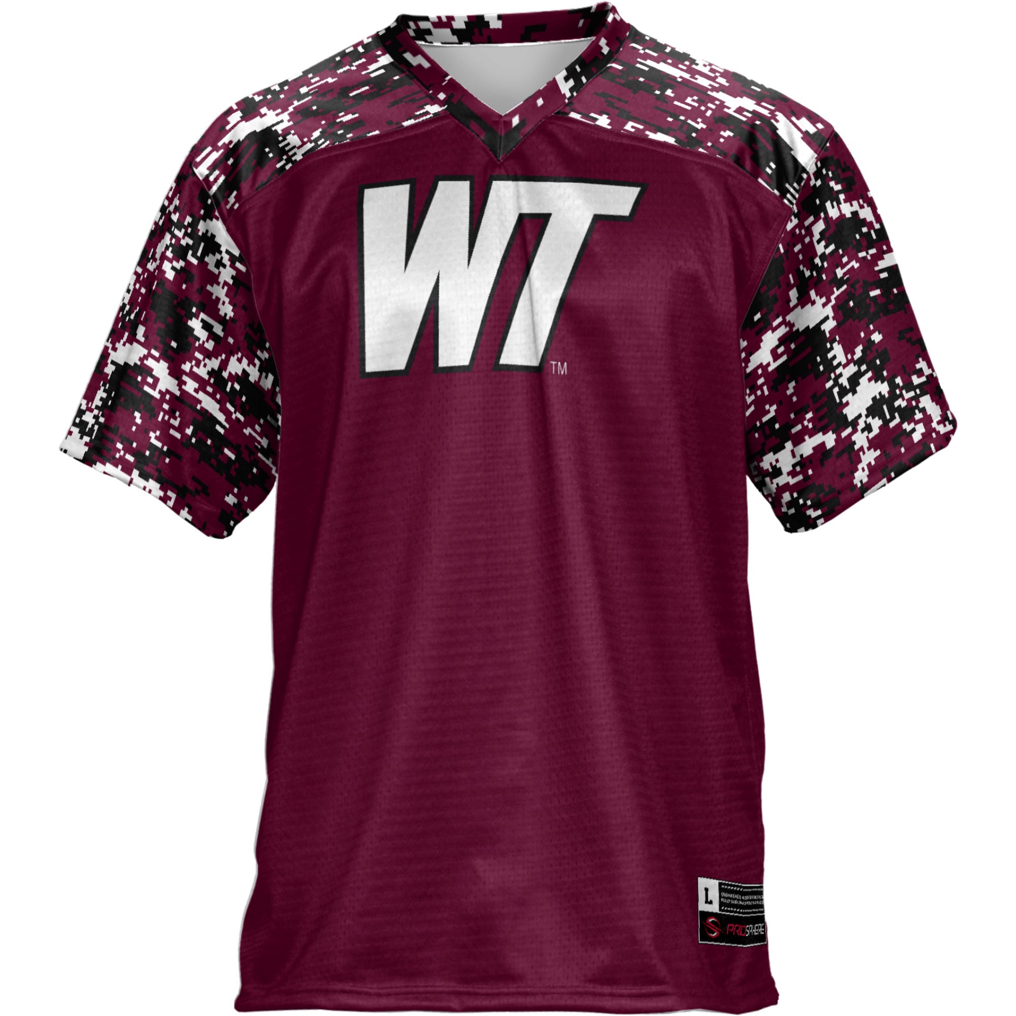 West Texas A&M Buffaloes Football Jersey Maroon - front view