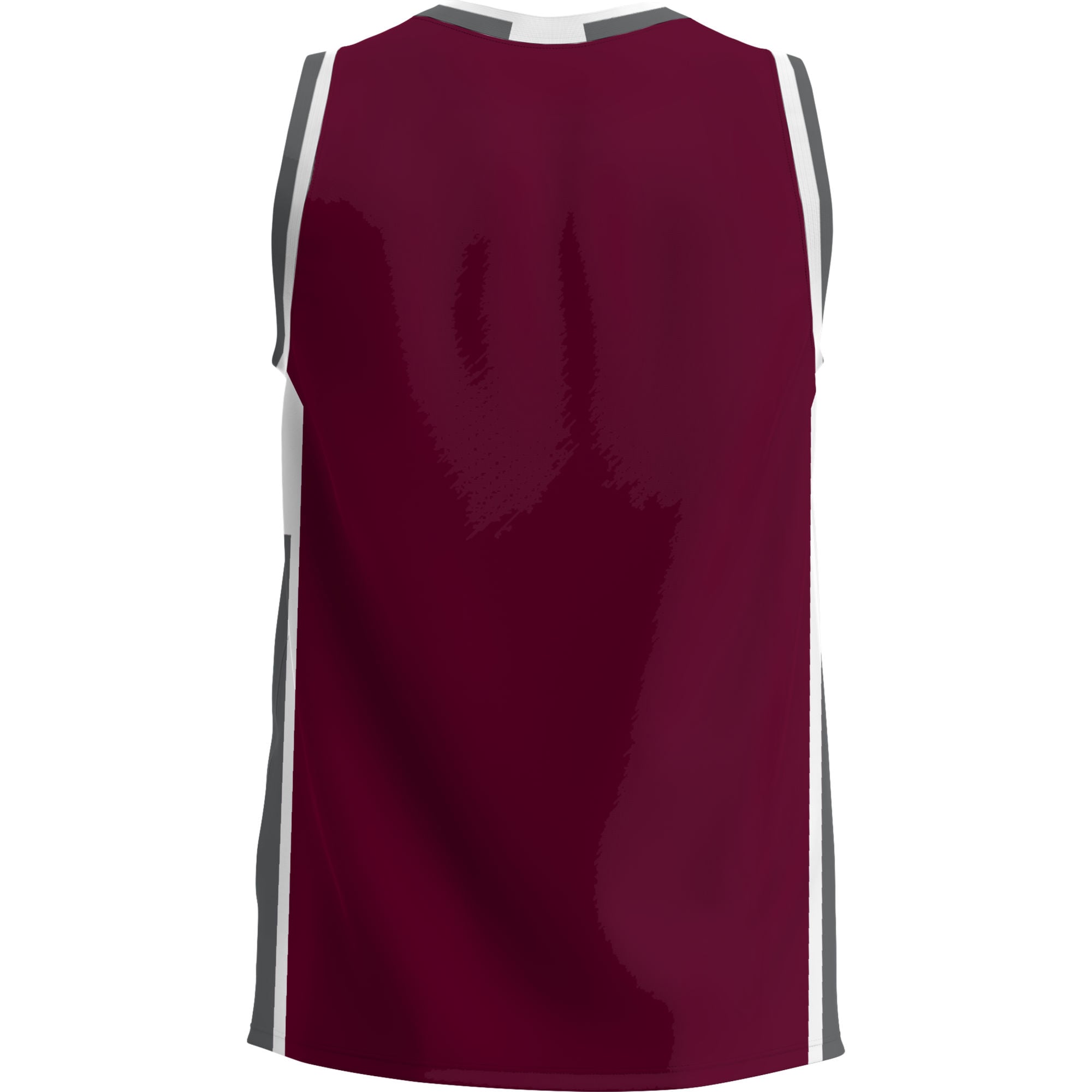 West Texas A&M Buffaloes Lightweight Basketball Jersey Maroon - back view