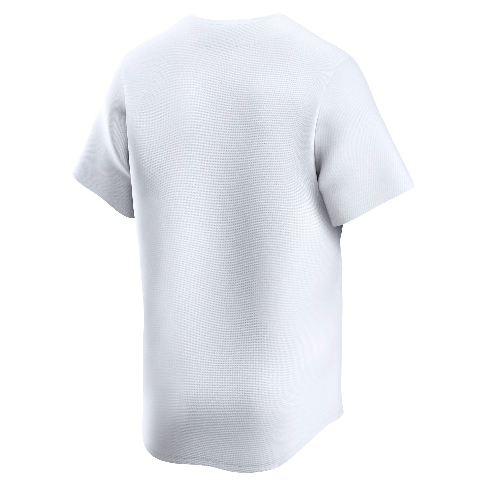 West Virginia Mountaineers Baseball Jersey White - back view