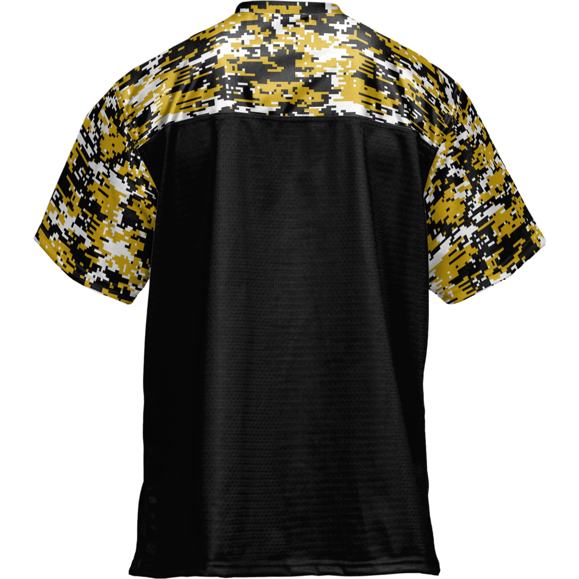 West Virginia State Yellow Jackets Football Jersey Black - back view