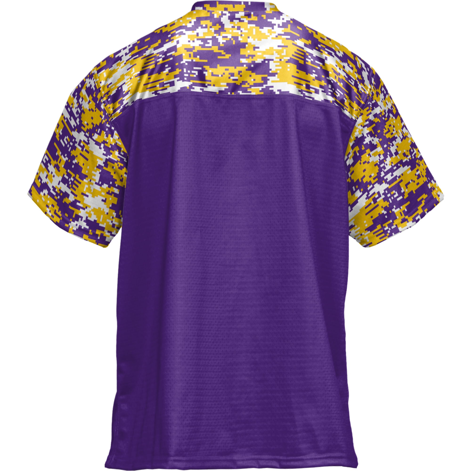 Western Illinois Leathernecks Football Jersey Purple - back view
