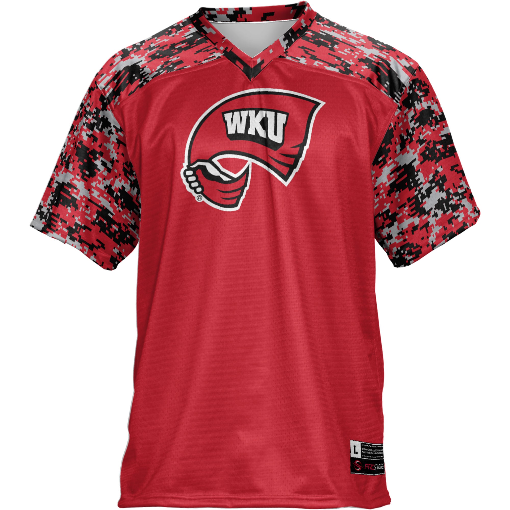 Western Kentucky Hilltoppers Football Jersey Red - front view