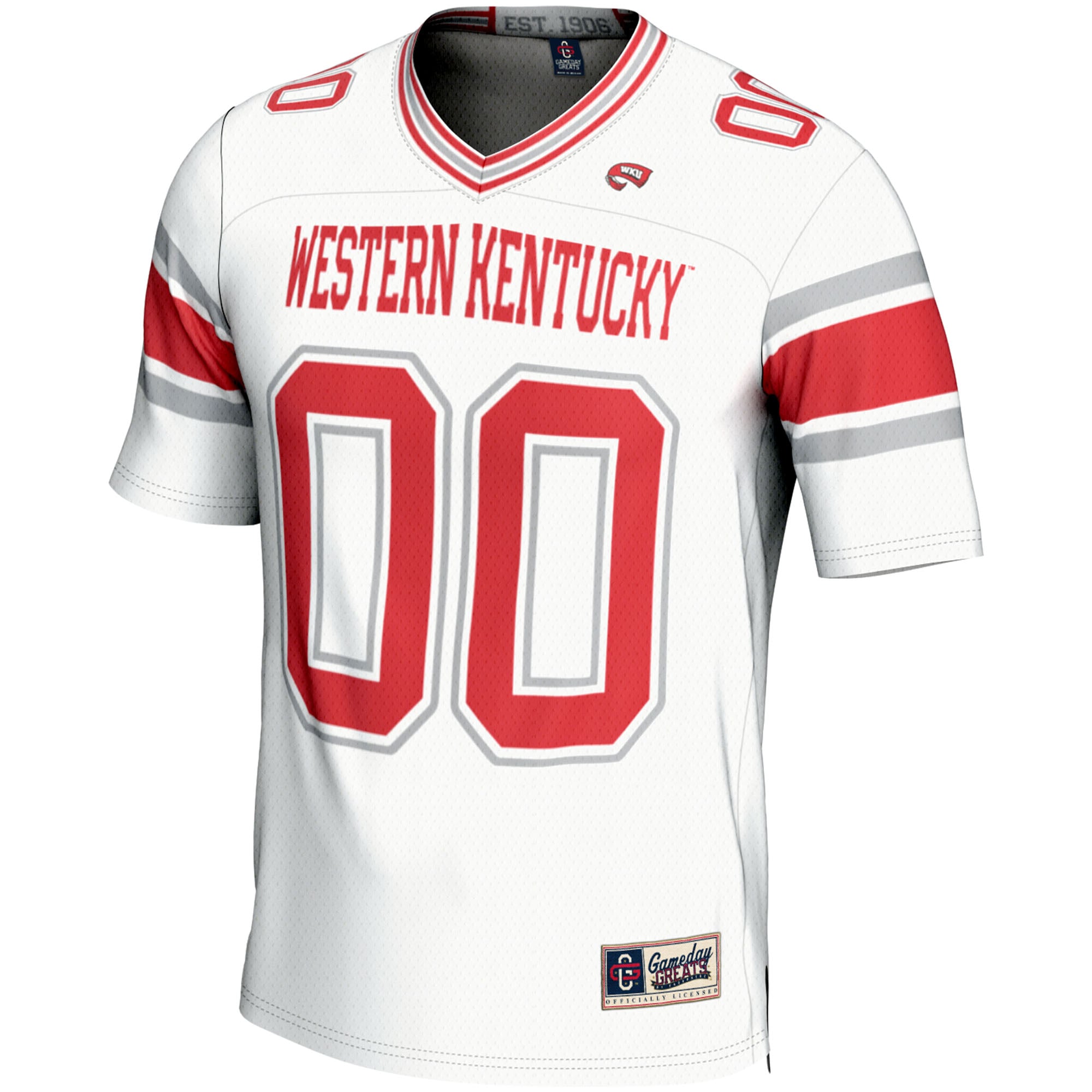 Western Kentucky Hilltoppers Football Jersey White - front view