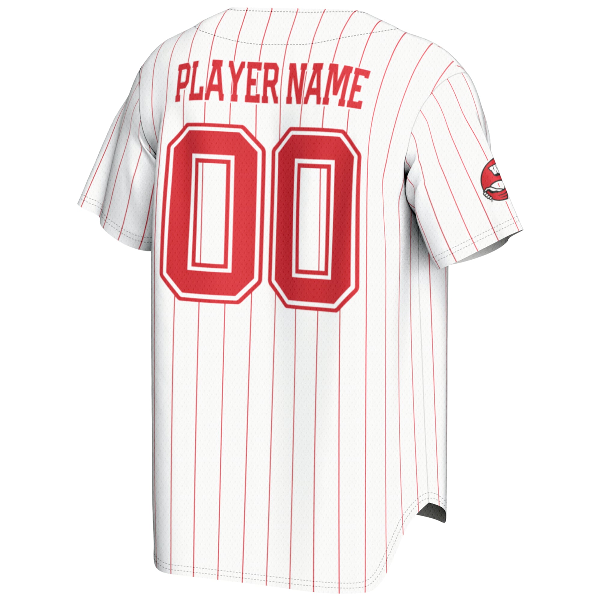 Western Kentucky Hilltoppers Youth Lightweight Baseball Jersey White - back view
