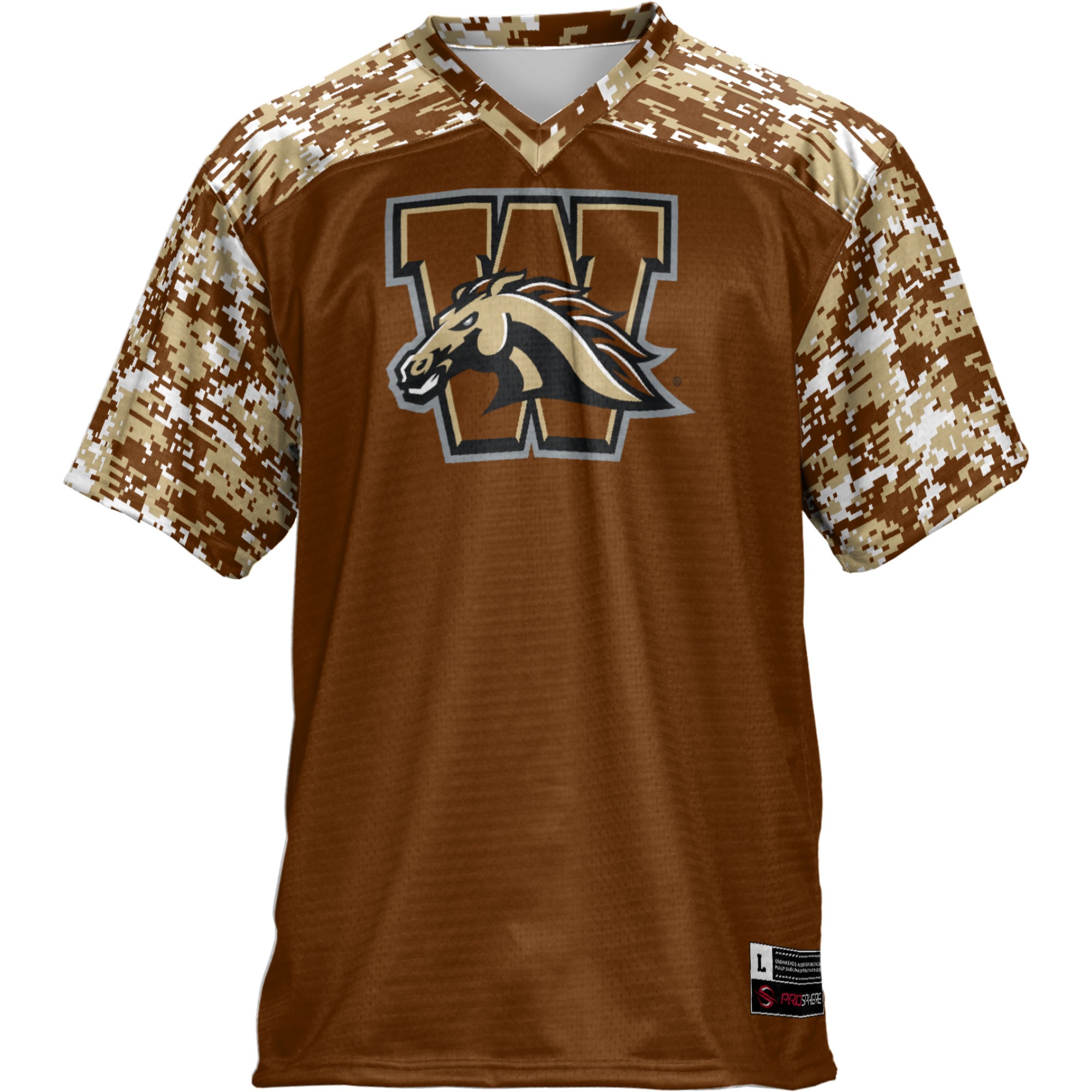 Western Michigan Broncos Football Jersey Brown - front view