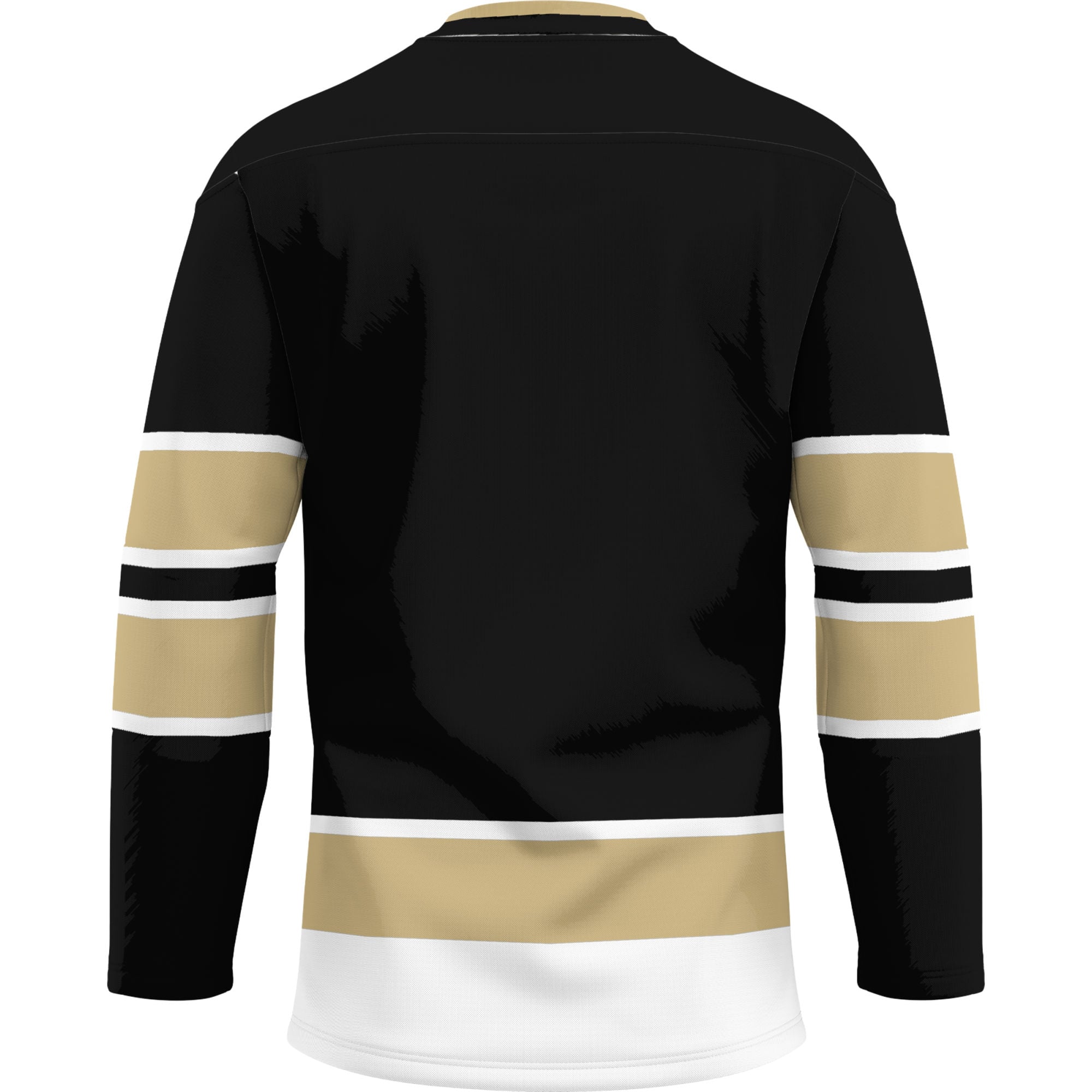 Western Michigan Broncos Hockey Jersey Black - back view