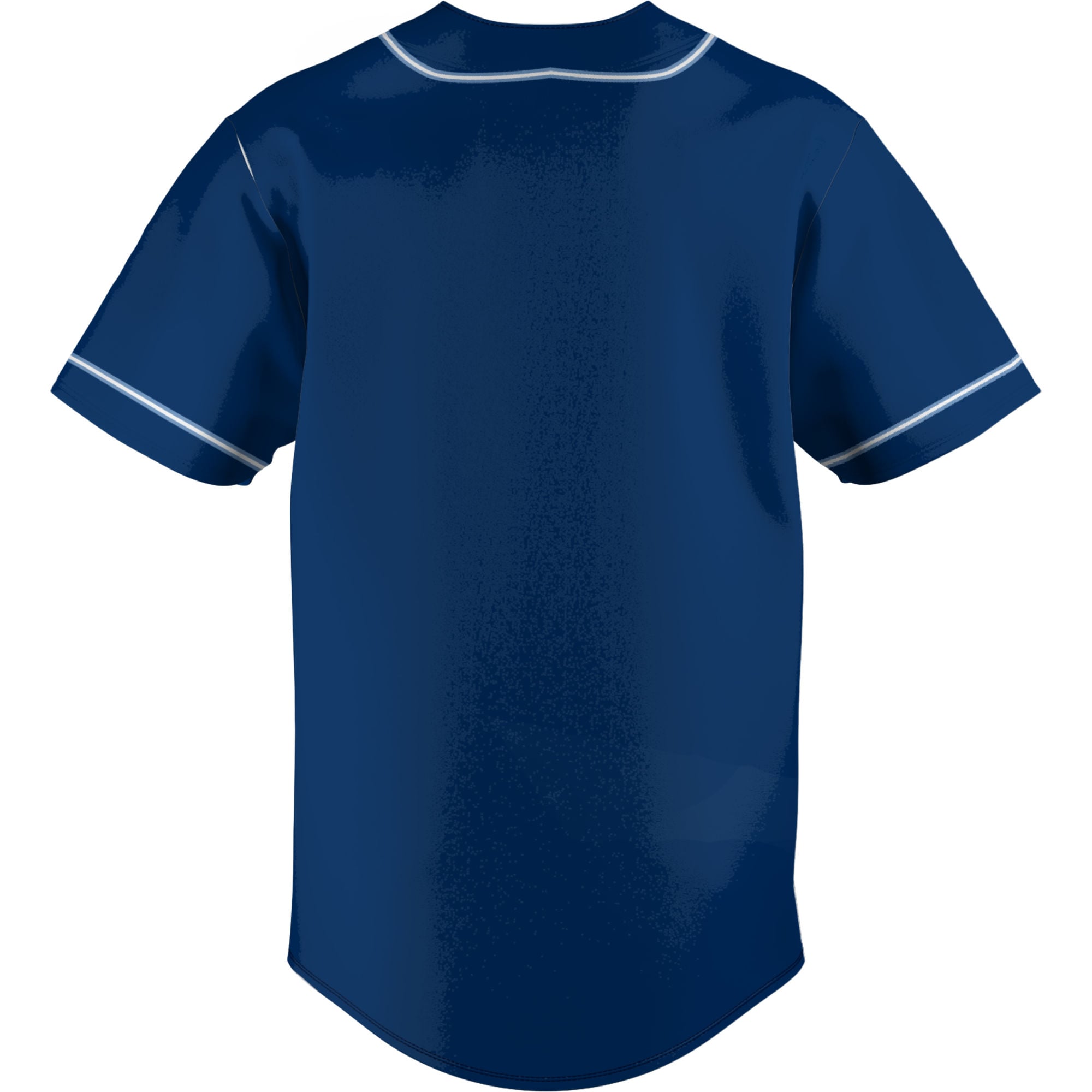 Western Washington Vikings Lightweight Baseball Jersey Blue - back view