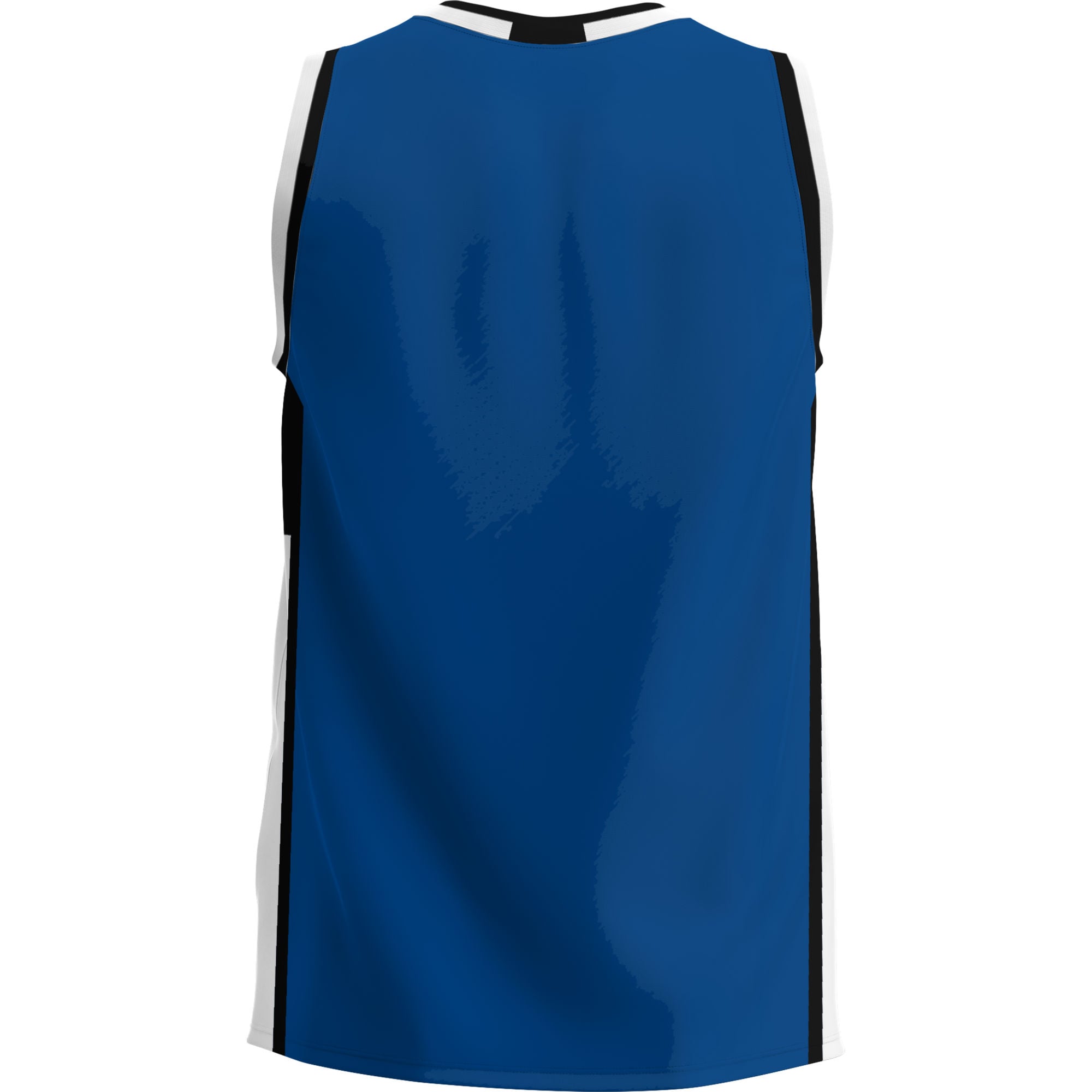 Westfield State Owls Lightweight Basketball Jersey Blue - back view
