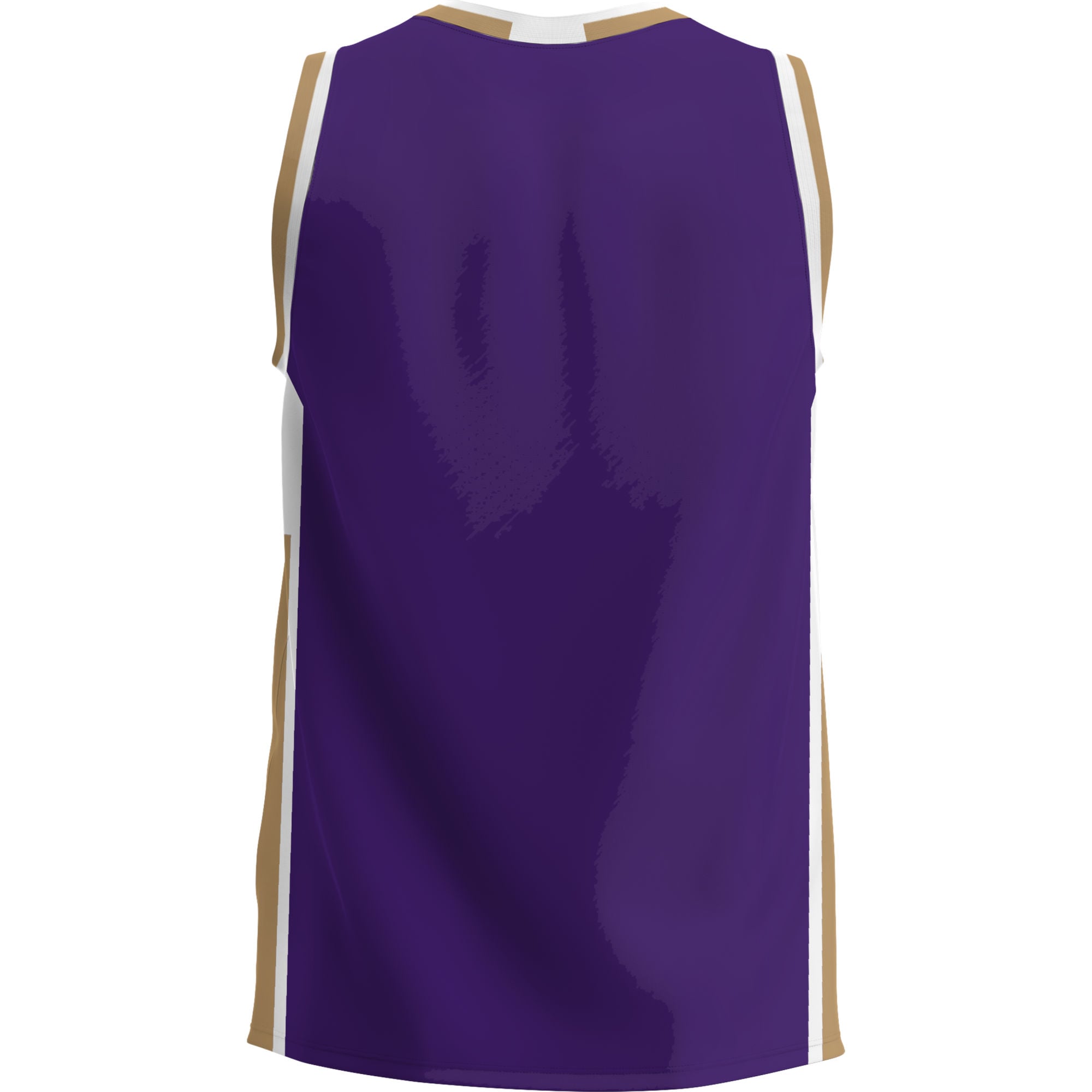 Westminster Griffins Lightweight Basketball Jersey Blue - back view