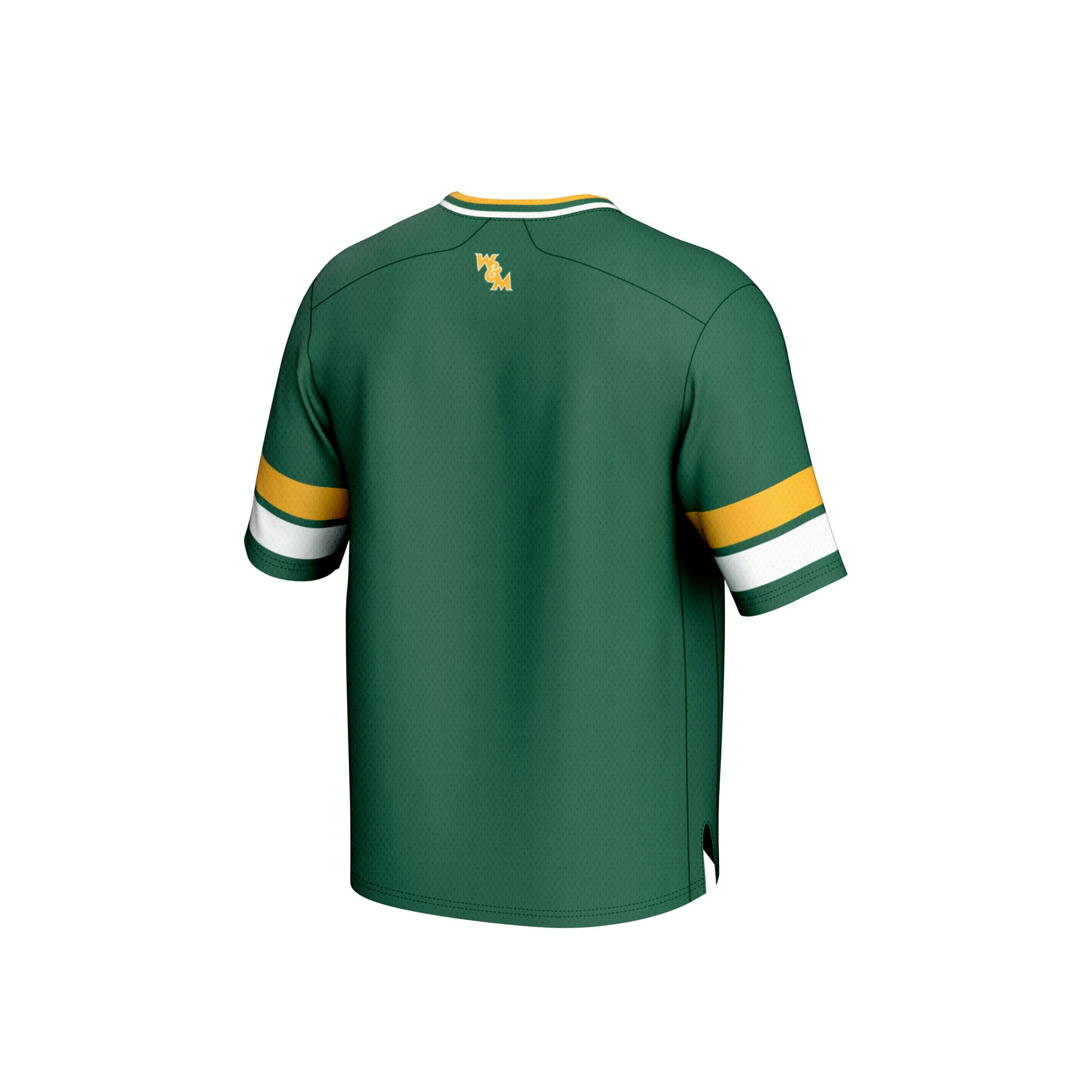 William & Mary Tribe Youth Football Jersey Green - back view