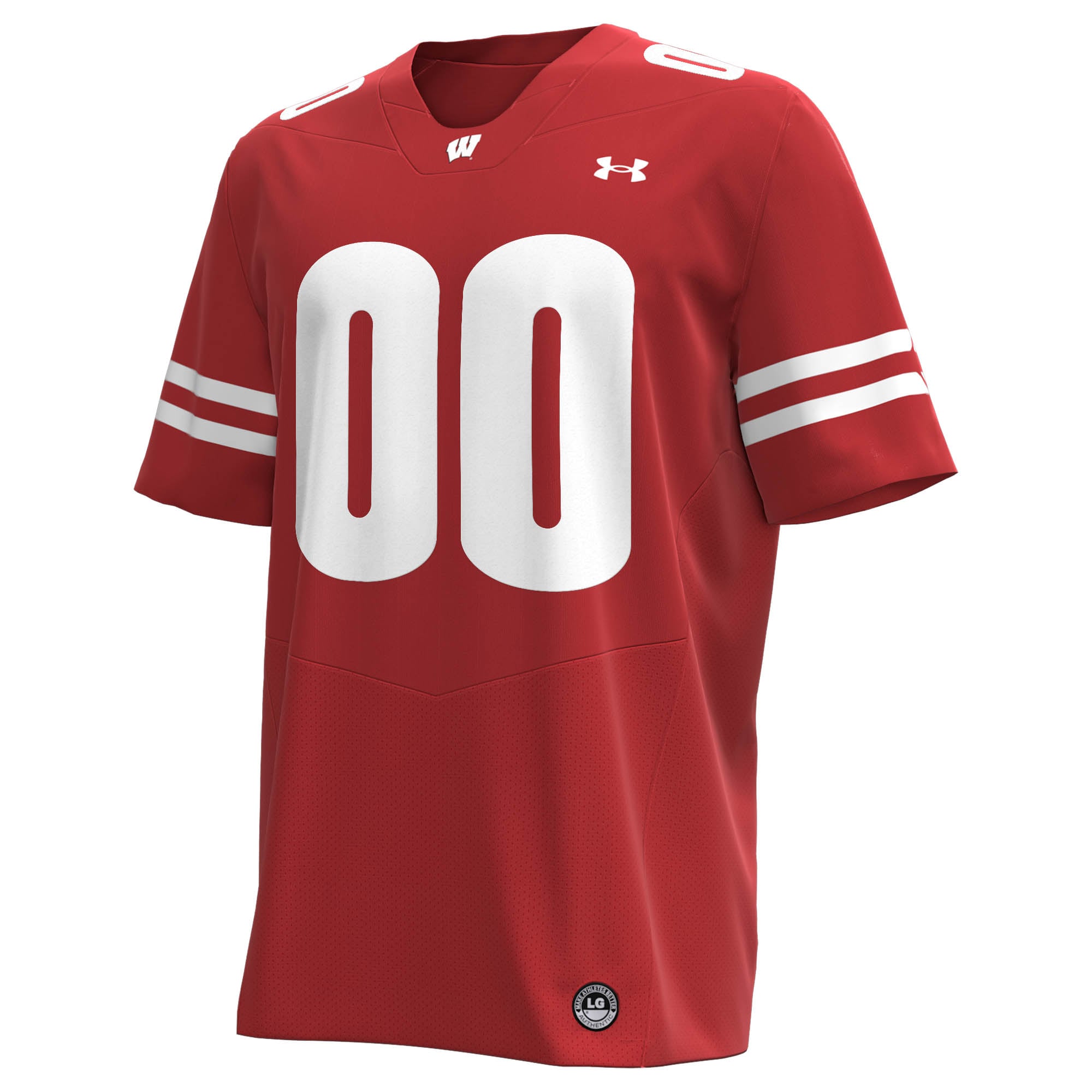 Wisconsin Badgers Football Jersey Red - front view