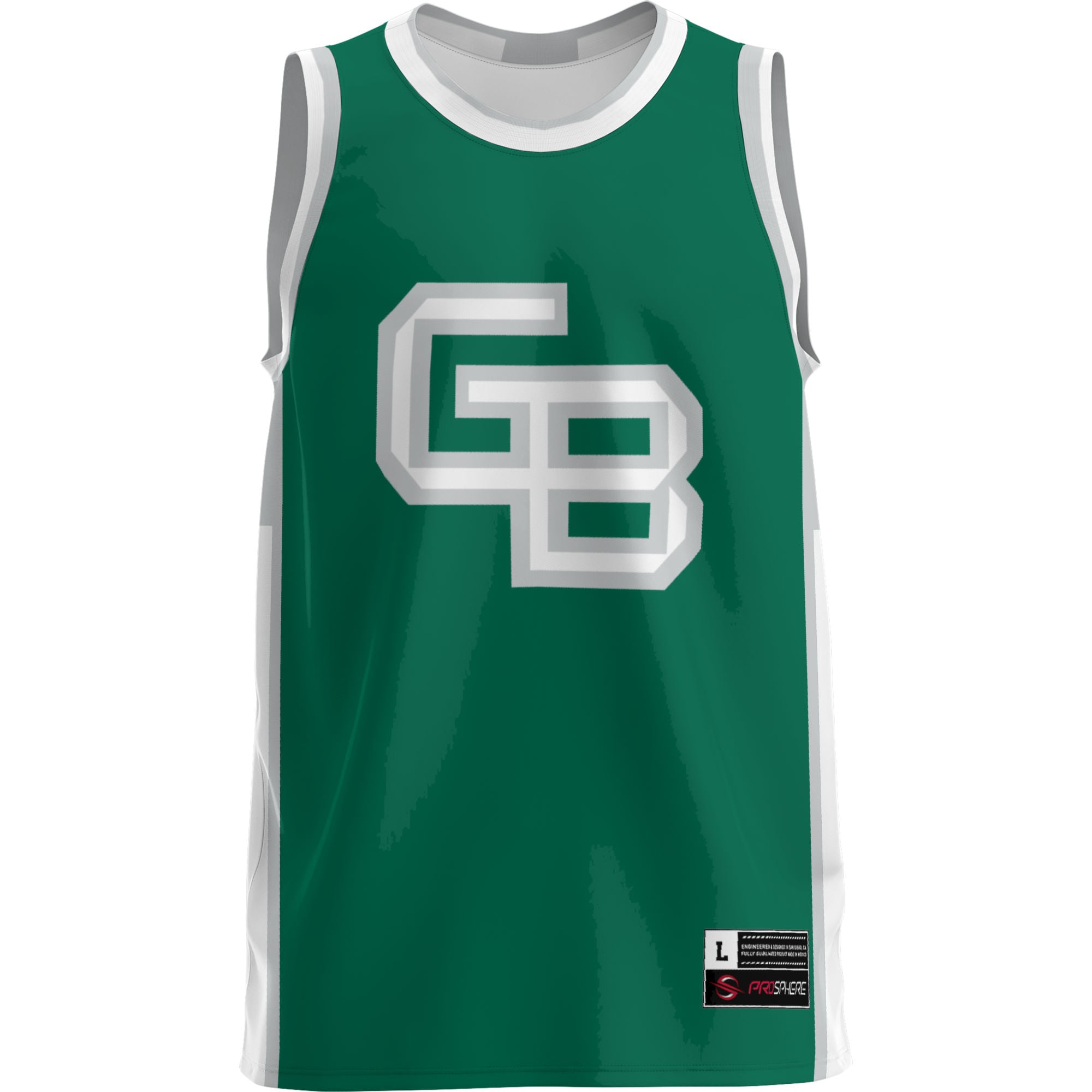 Wisconsin-Green Bay Phoenix Lightweight Basketball Jersey Green - front view