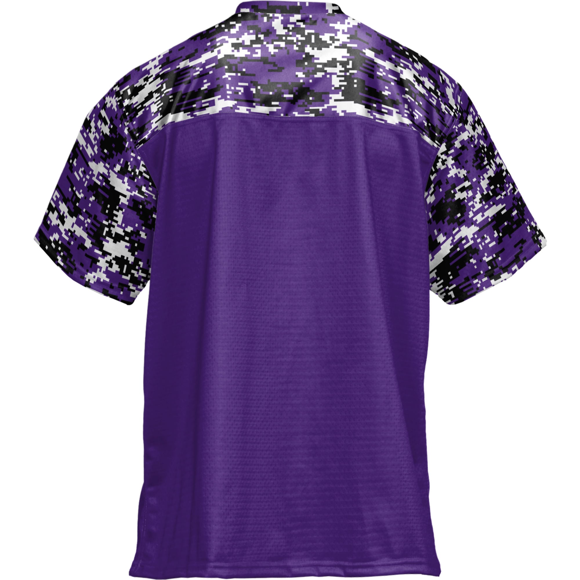 Wisconsin-Whitewater Warhawks Football Jersey Purple - back view