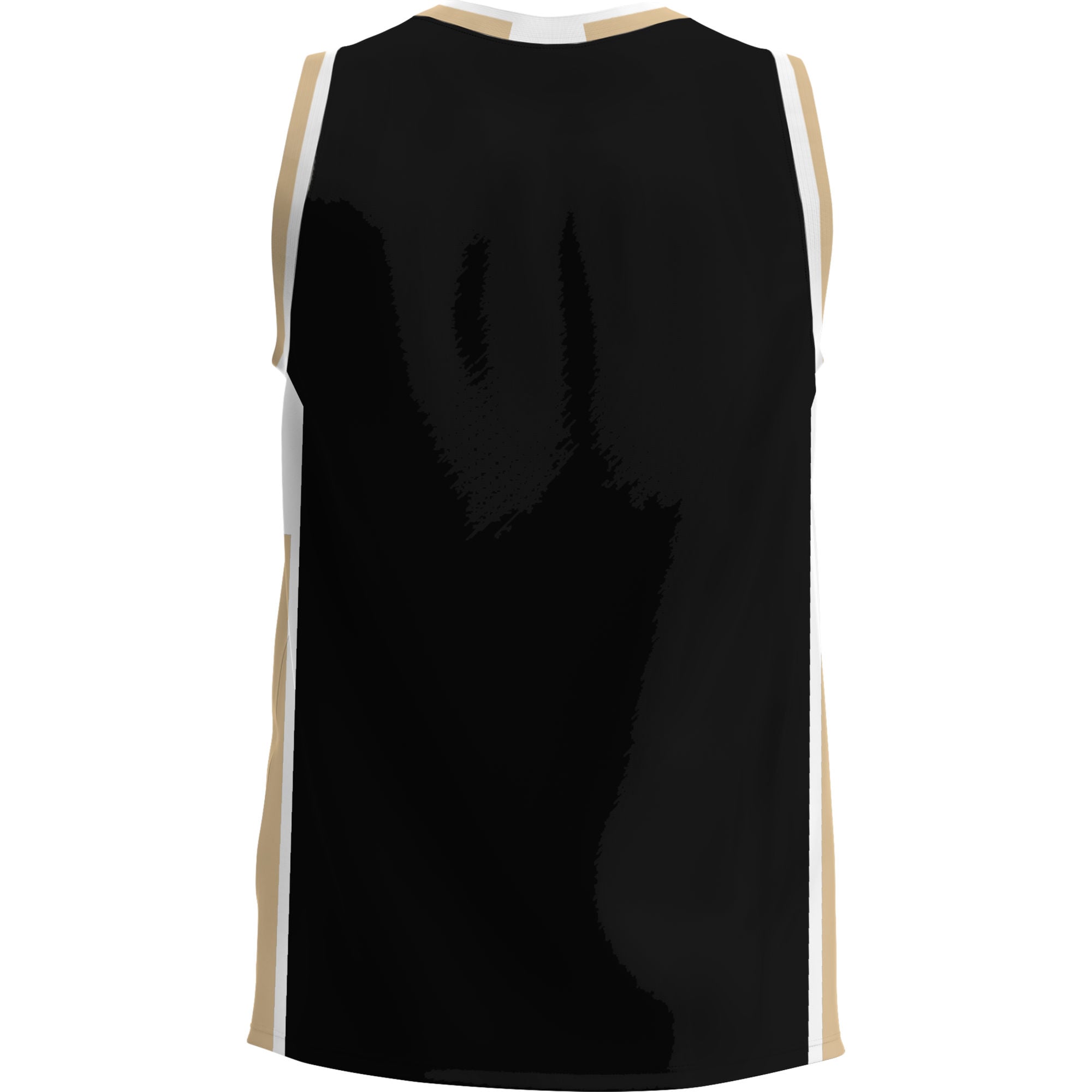 Wofford Terriers Lightweight Basketball Jersey Gold - back view