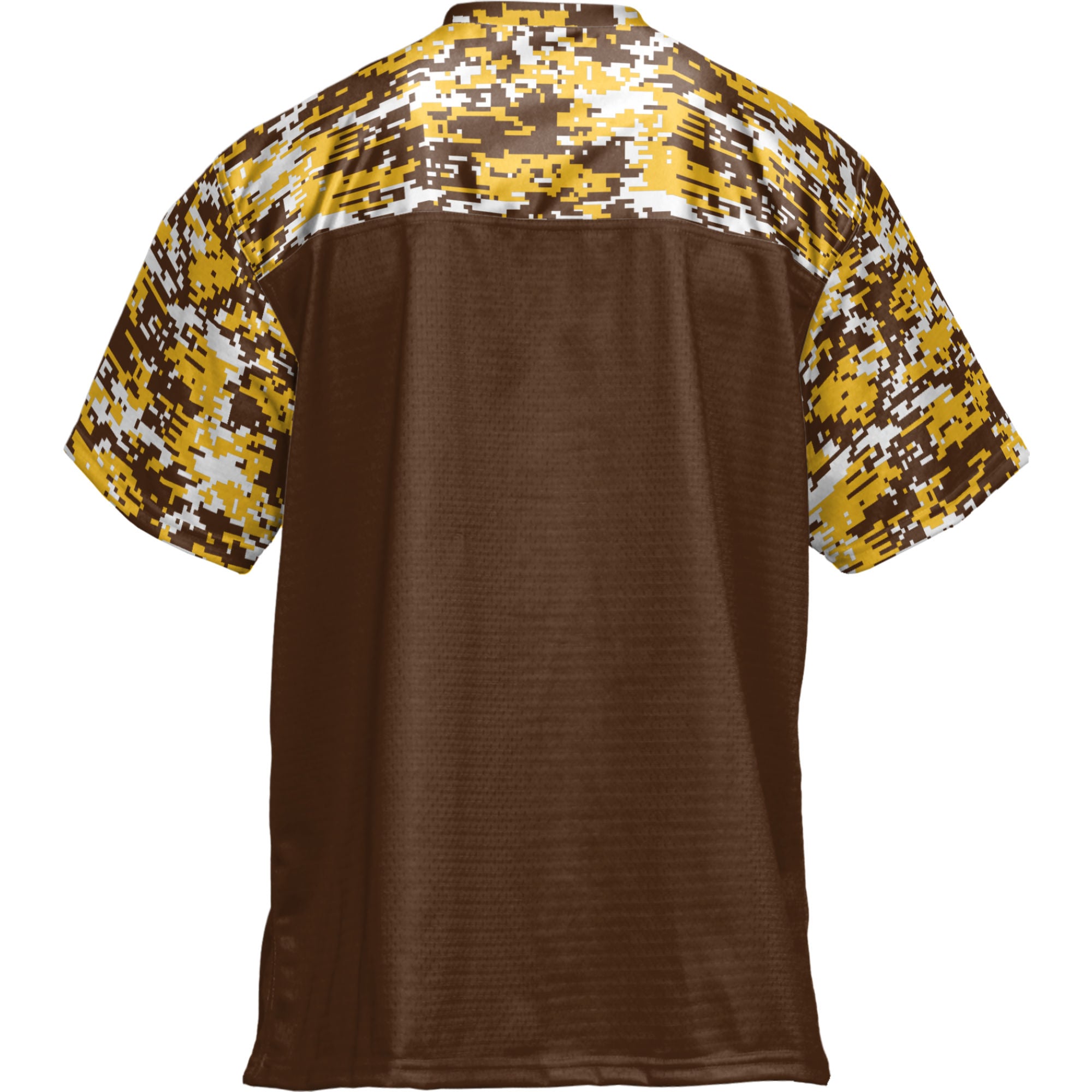 Wyoming Cowboys Football Jersey Brown - back view