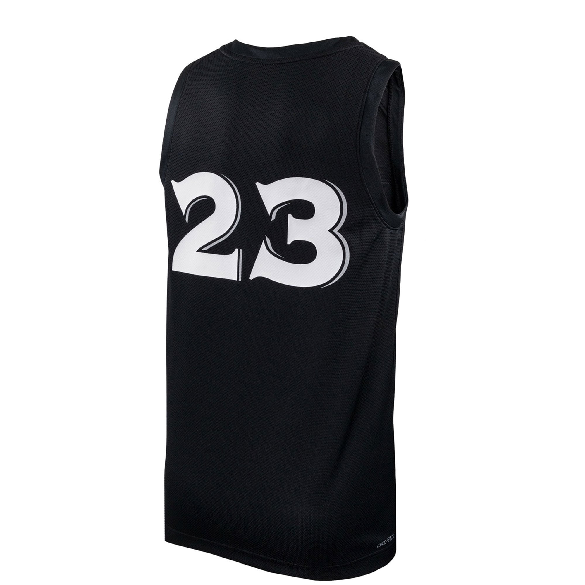 #23 Xavier Musketeers Basketball Jersey Black - back view