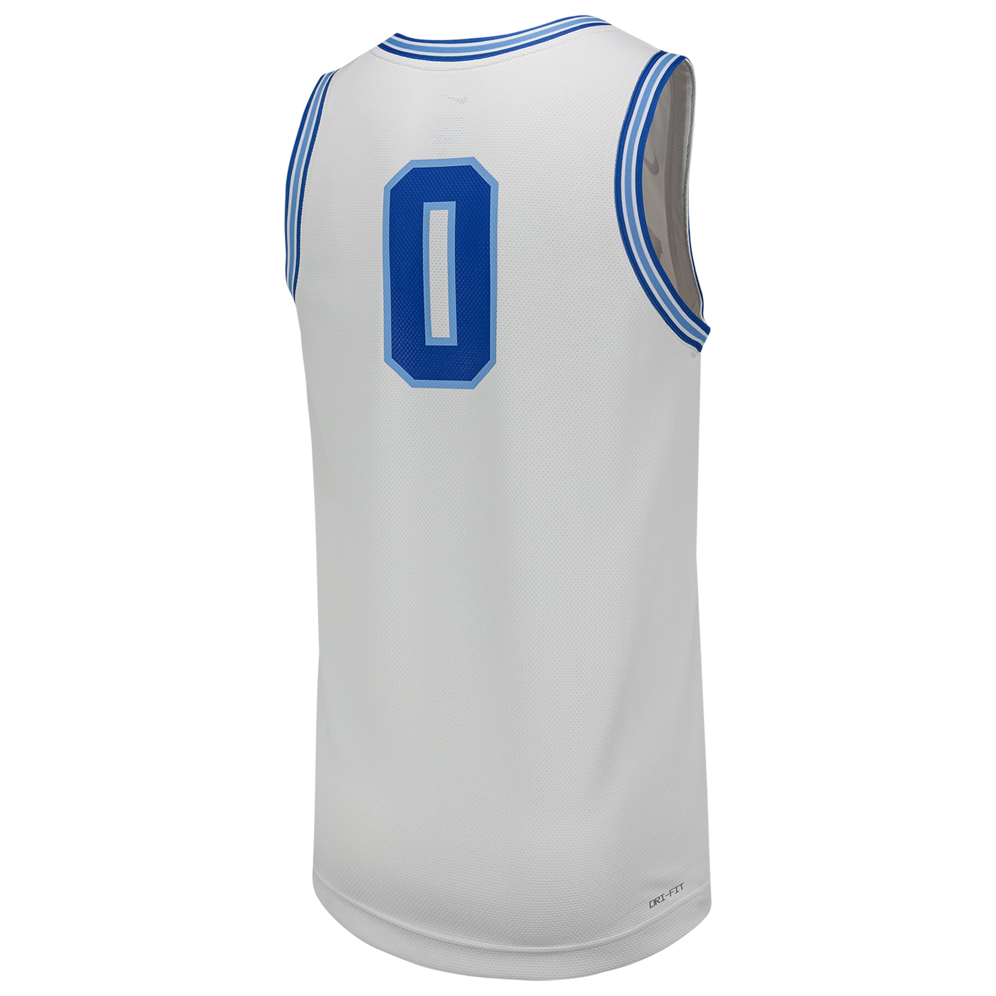 #0 Xavier Musketeers Basketball Jersey White - back view