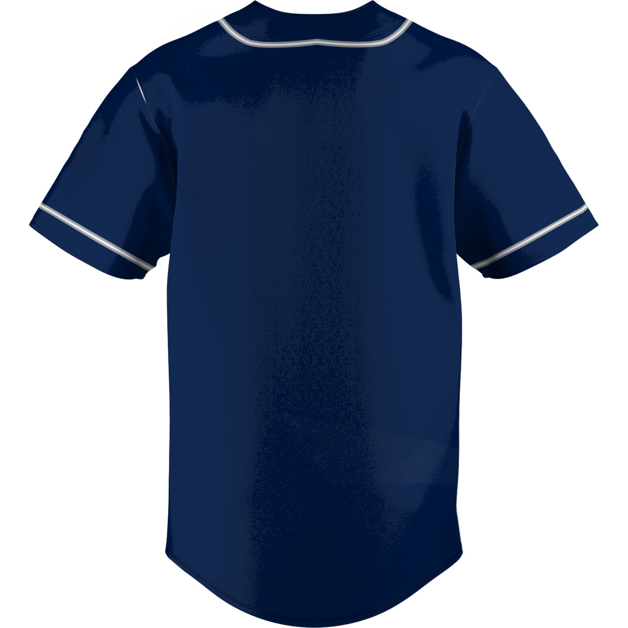 Xavier Musketeers Lightweight Baseball Jersey Navy - back view