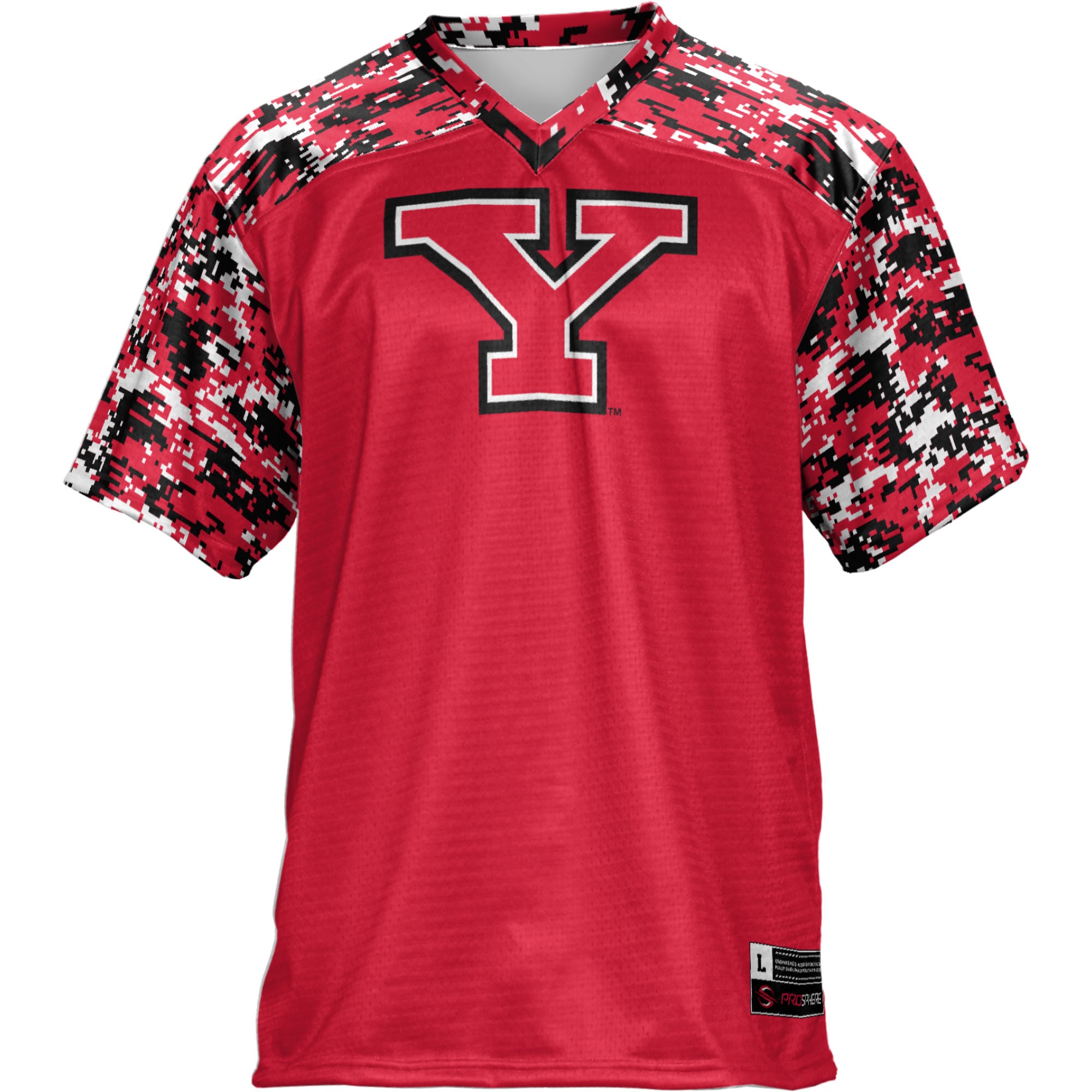 Youngstown State Penguins Football Jersey Red - front view