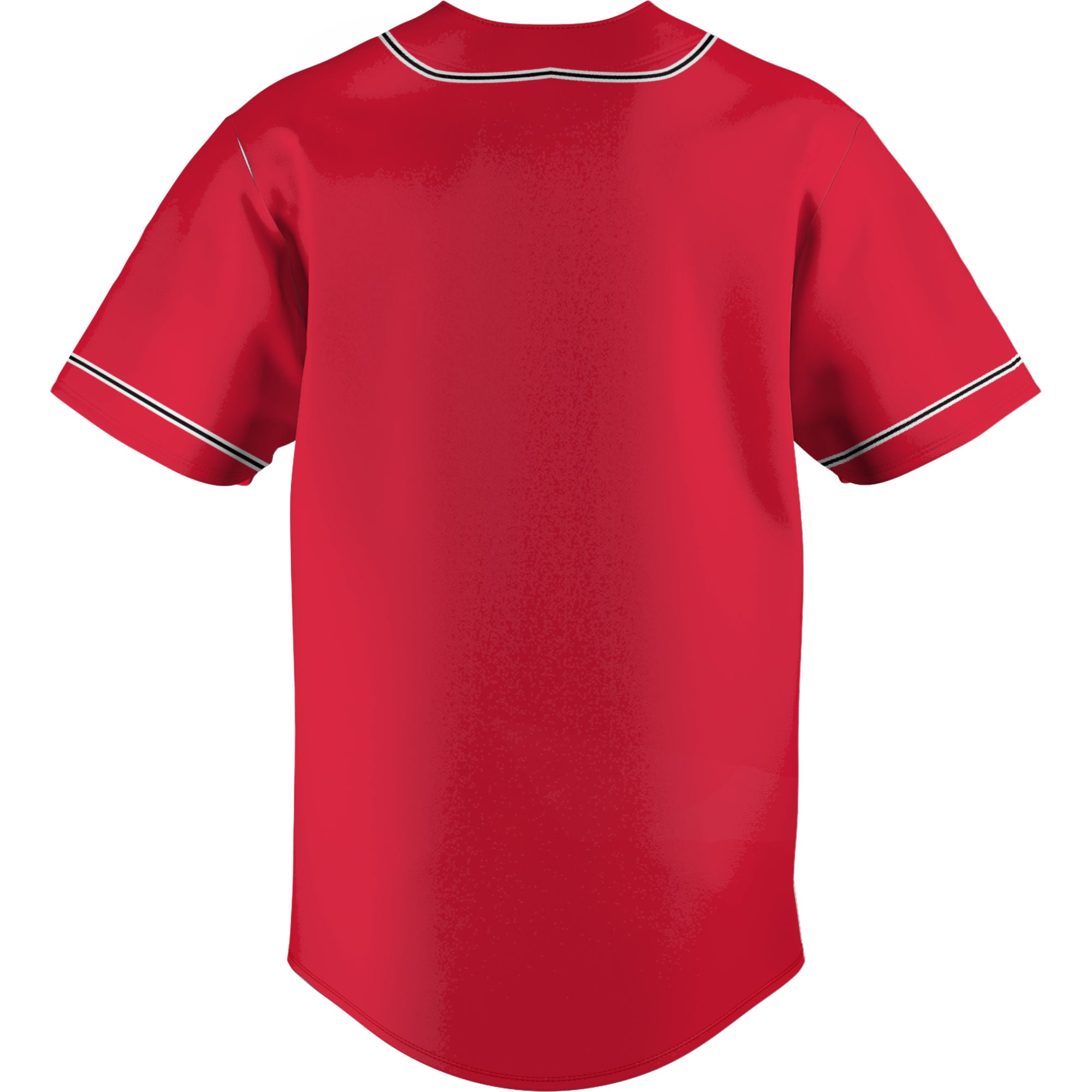 Youngstown State Penguins Lightweight Baseball Jersey Red - back view