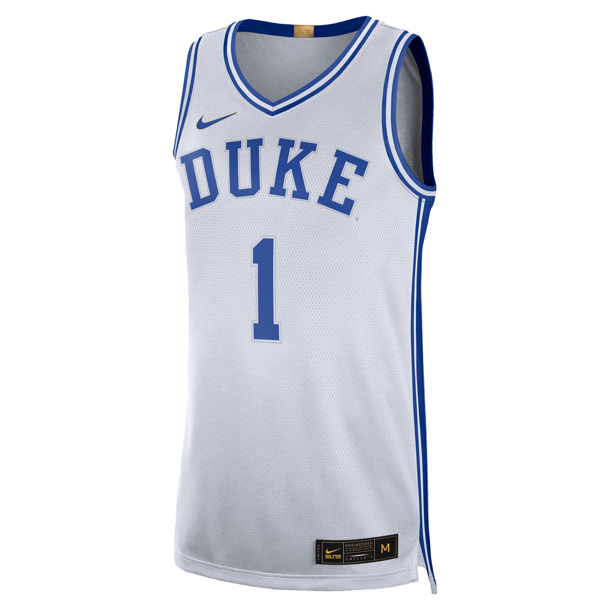 Zion Williamson Duke Blue Devils Basketball Jersey White - front view