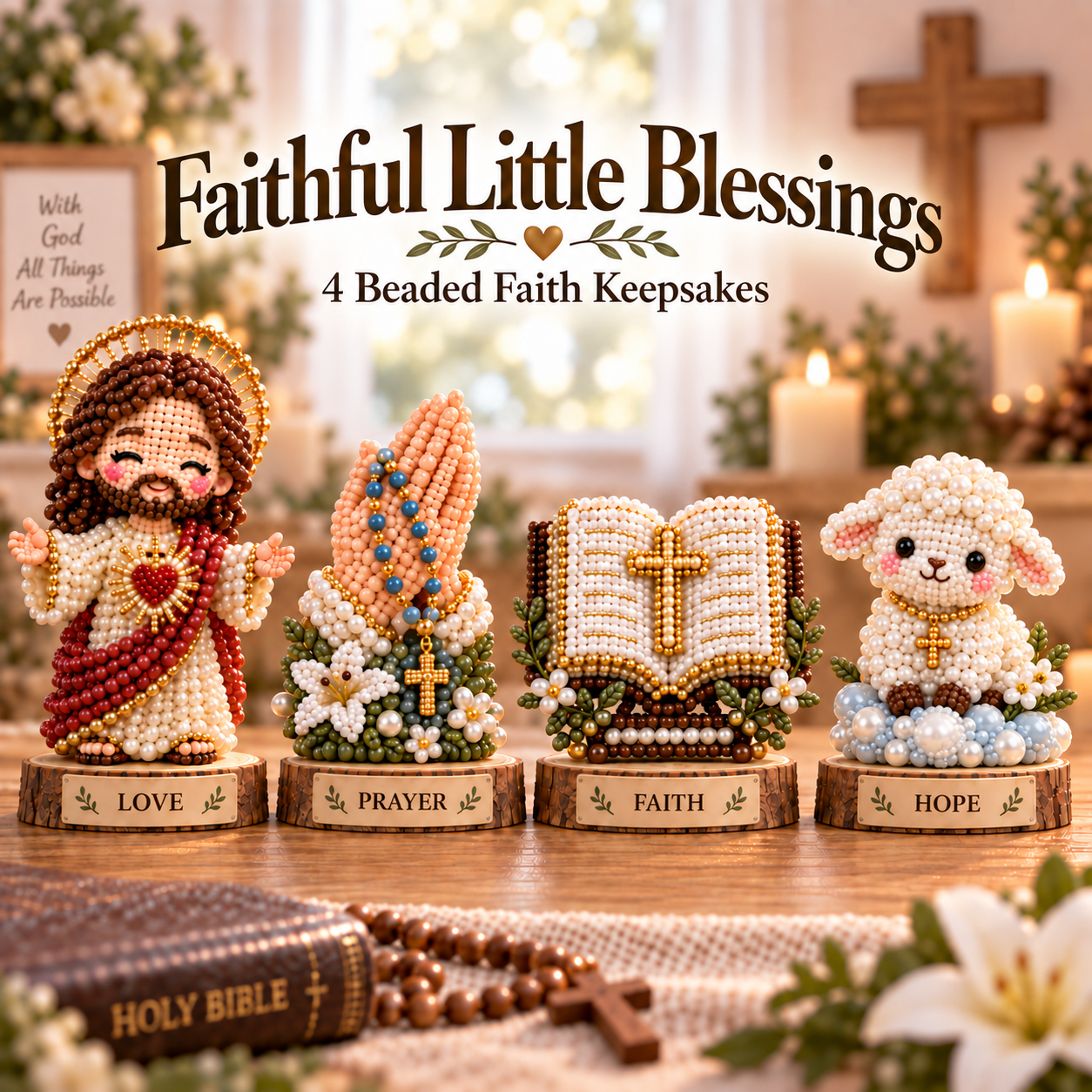 Little Blessings 3D Beaded DIY Keepsake Collection
