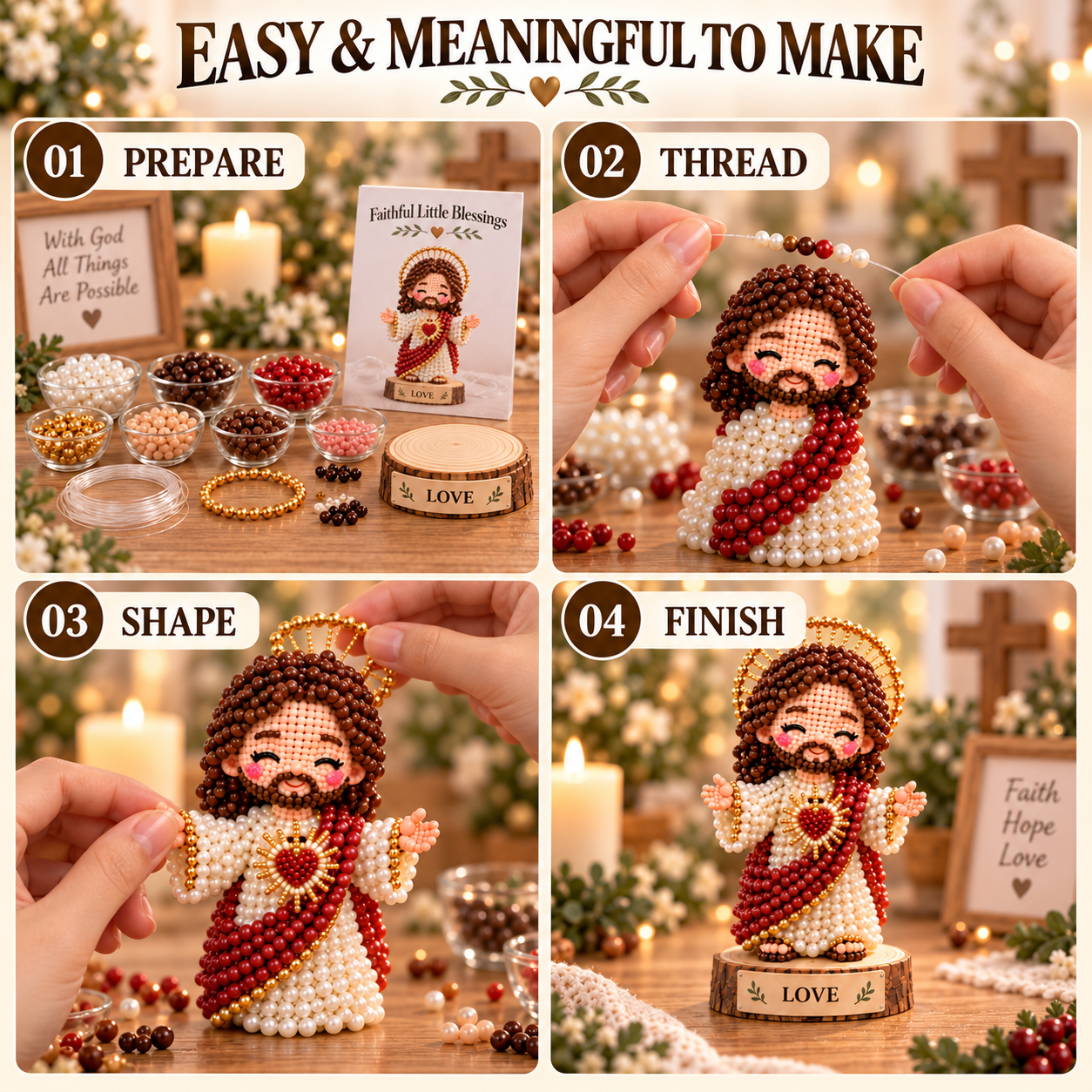 Little Blessings 3D Beaded DIY Keepsake Collection