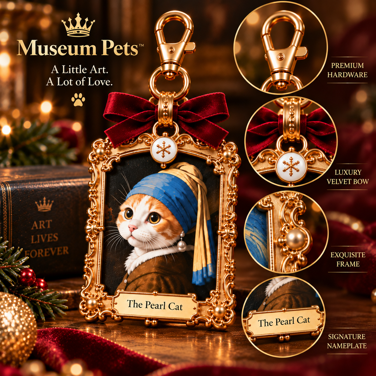 Museum Pets™ Mini Framed Pet Art Charm