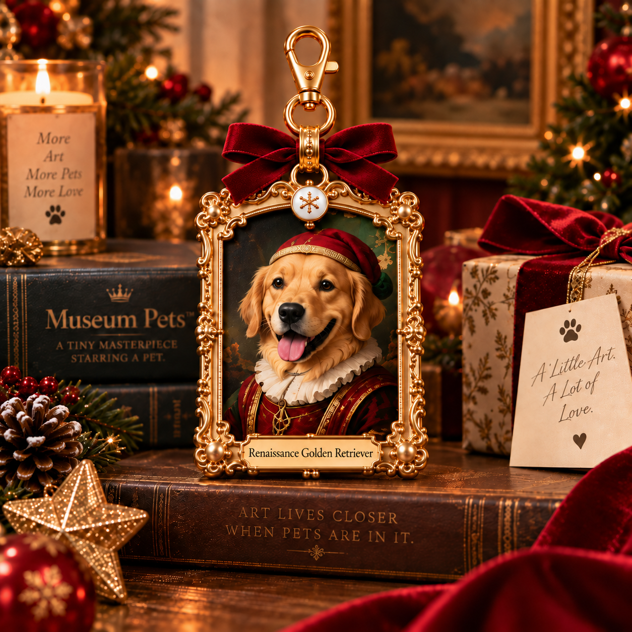 Museum Pets™ Mini Framed Pet Art Charm