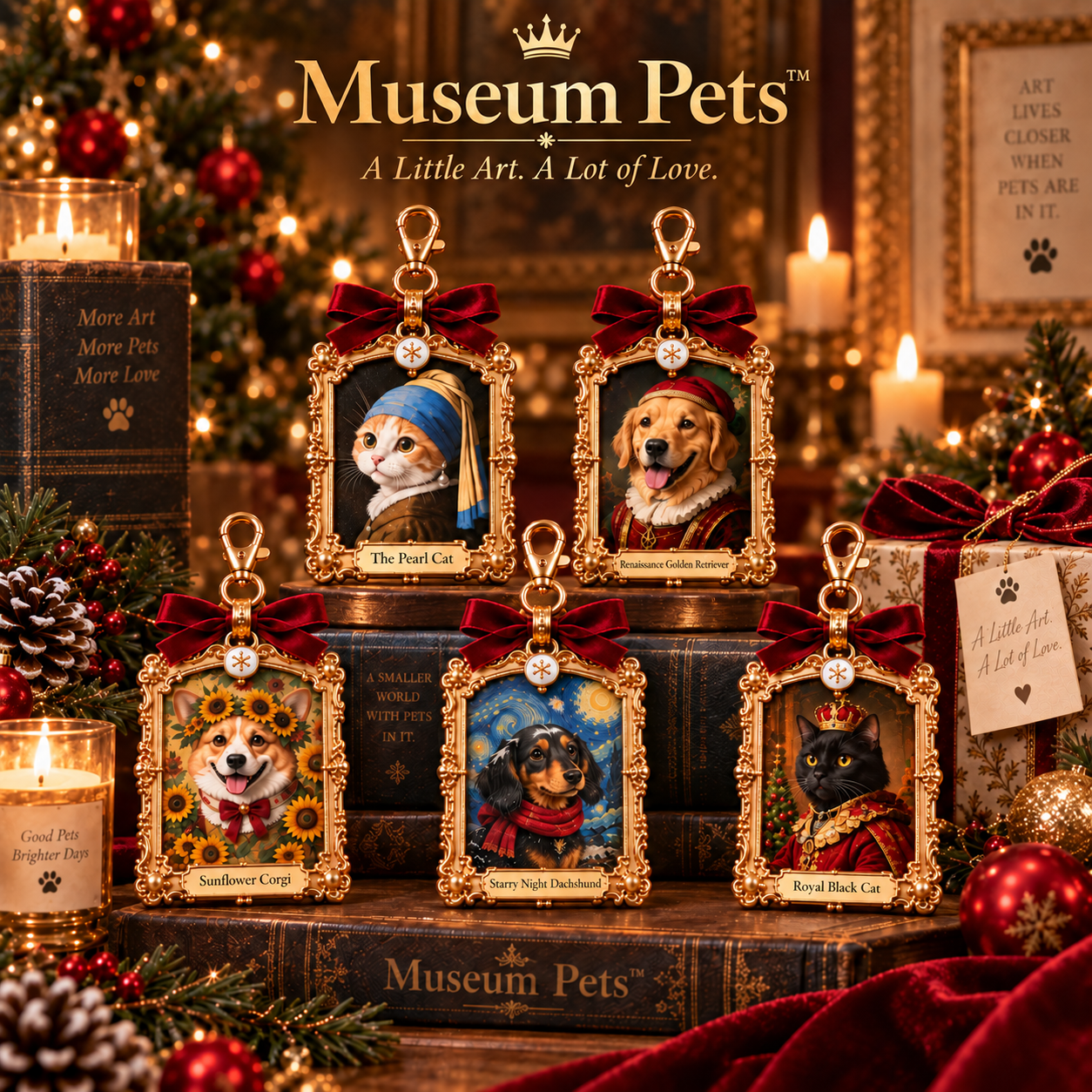 Museum Pets™ Mini Framed Pet Art Charm