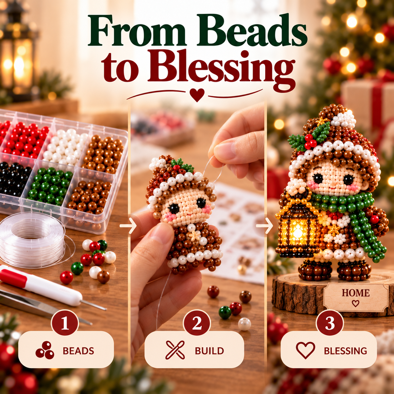 Little Blessings 3D Beaded DIY Keepsake Collection