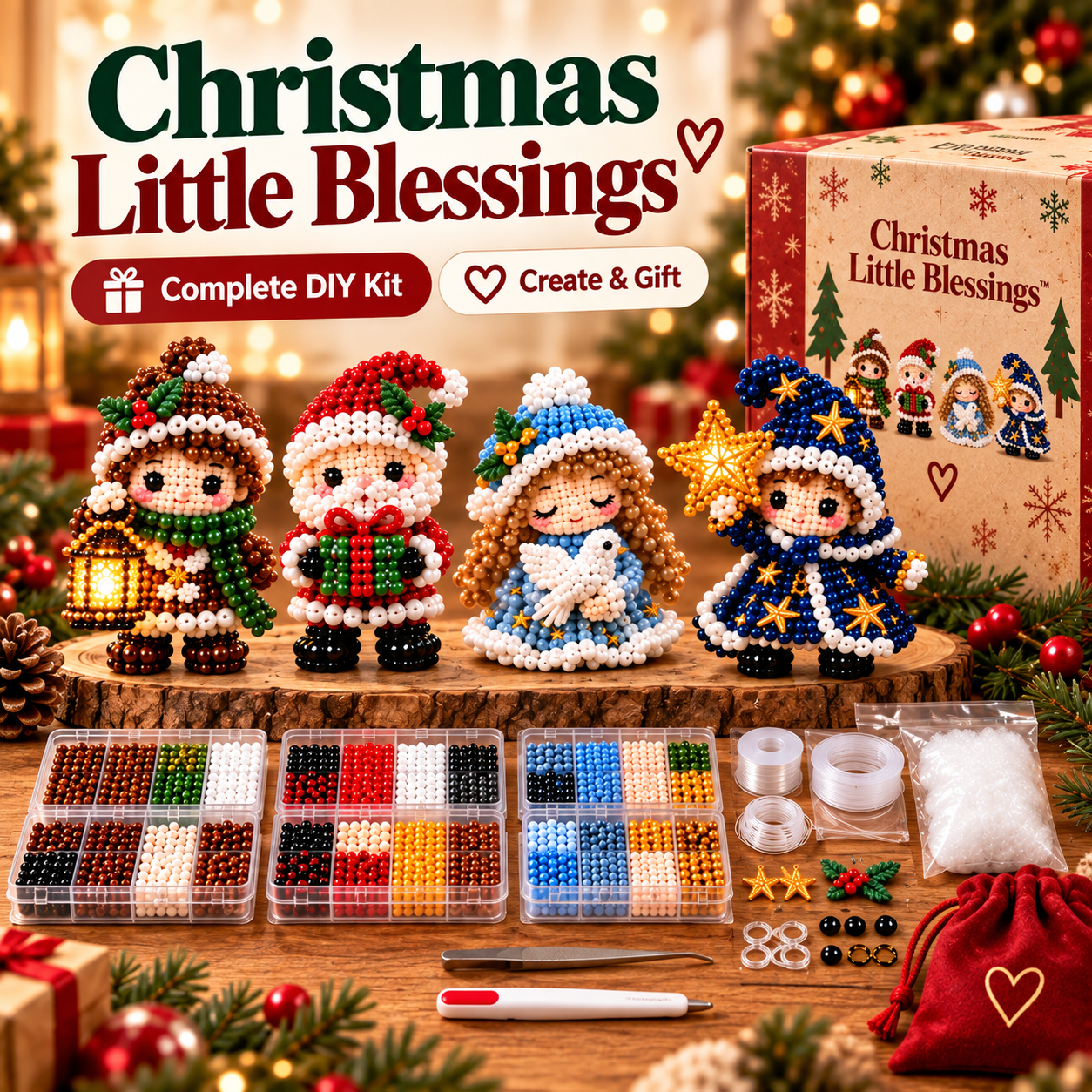 Little Blessings 3D Beaded DIY Keepsake Collection