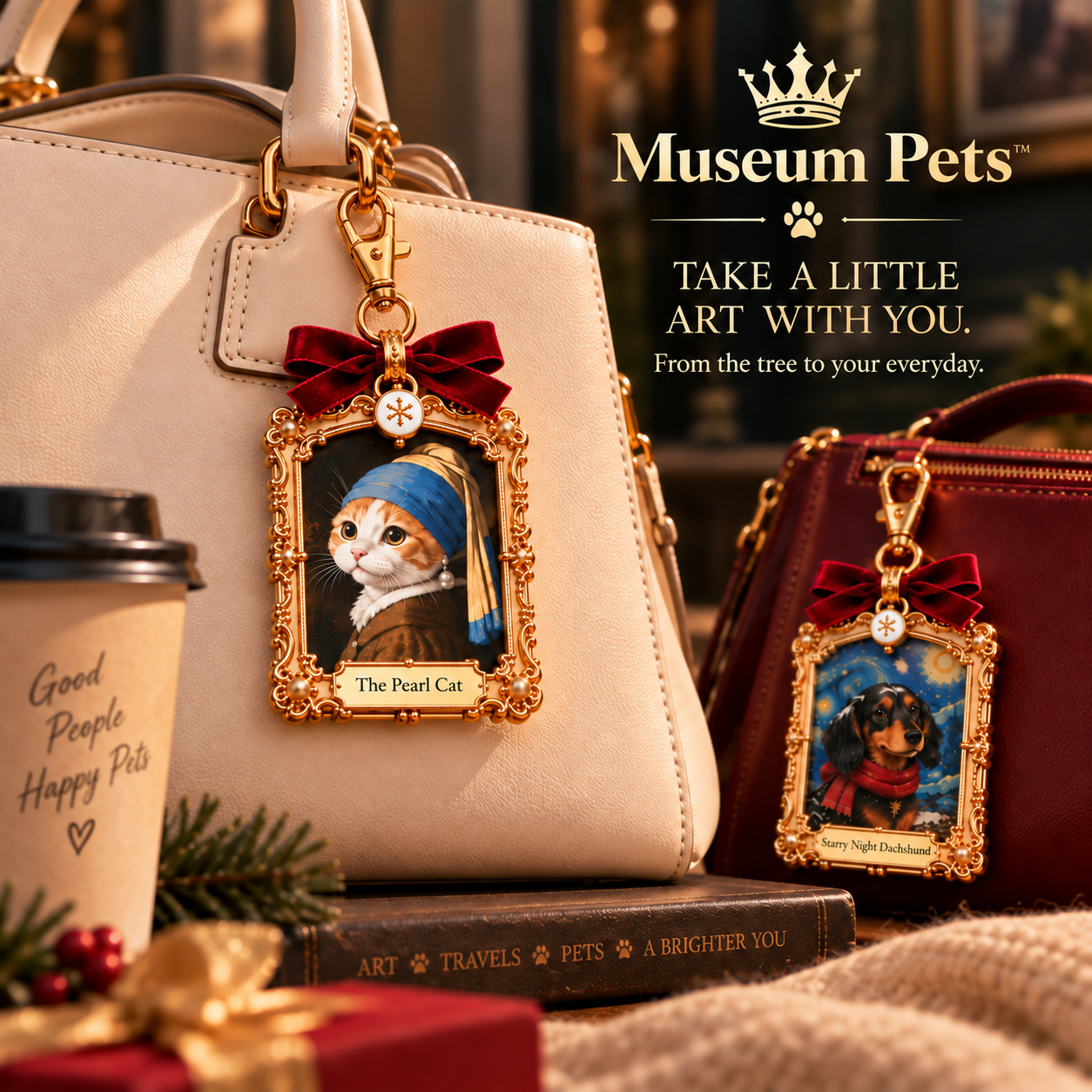 Museum Pets™ Mini Framed Pet Art Charm