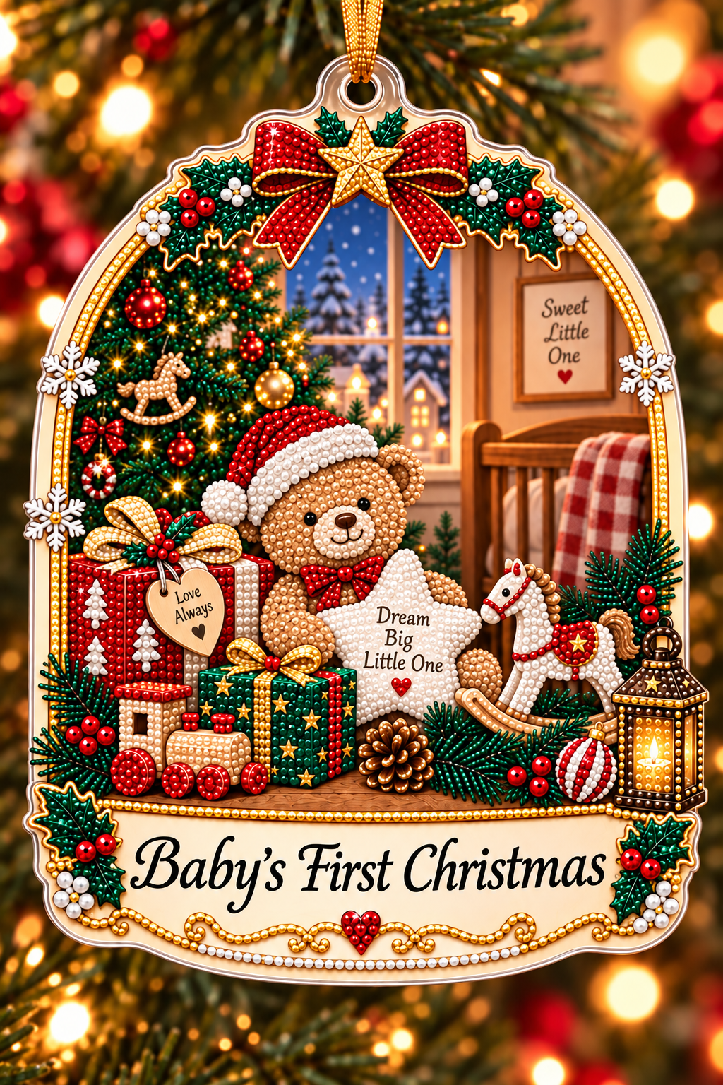Christmas Story Diamond Art Ornament Collection