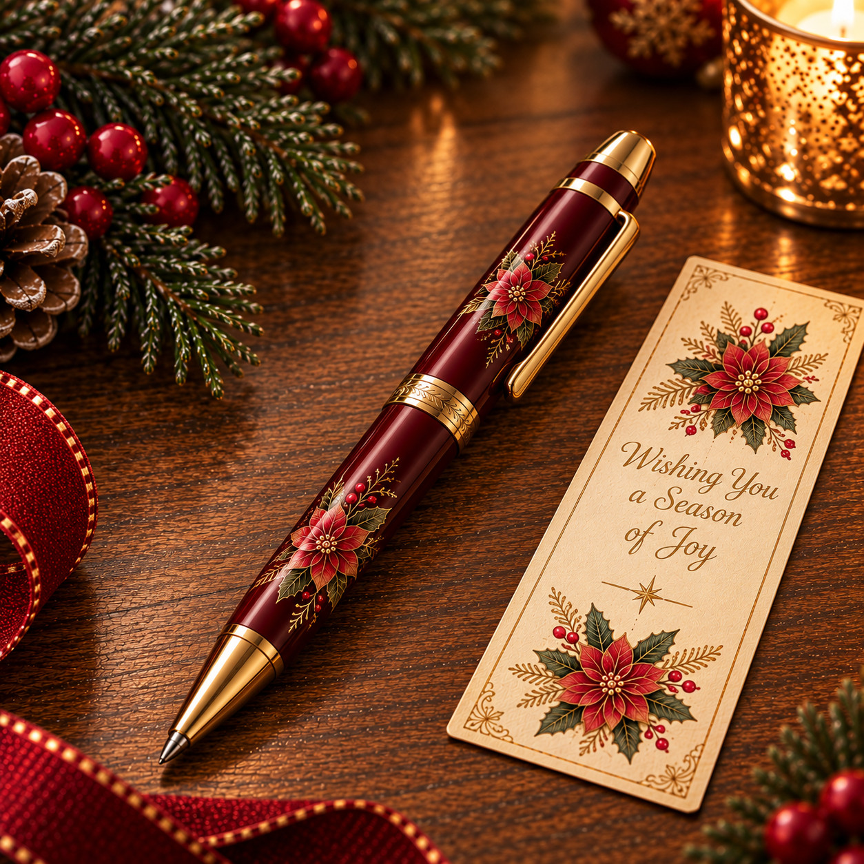 Christmas Memories™ Vintage Christmas Journal & Pen Gift Set
