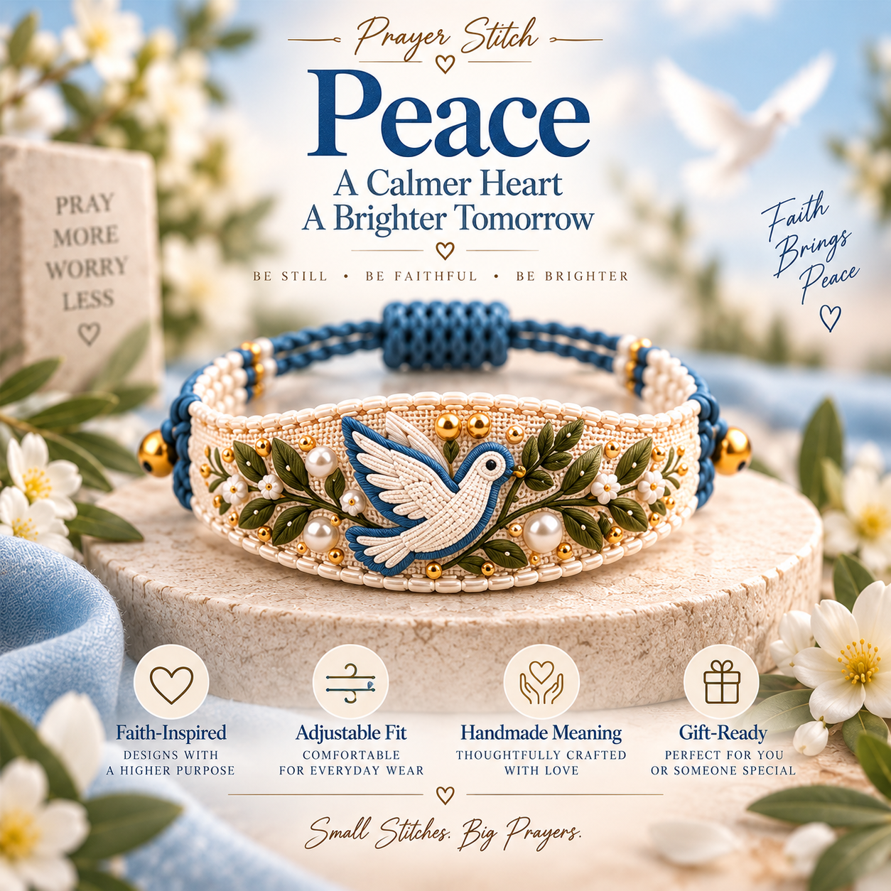 Prayer Stitch DIY Prayer Bracelet Kit – A Little Prayer in Every Stitch