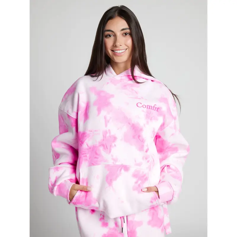 Minimalist Hoodie Mega - Strawberry Swirl - 2X