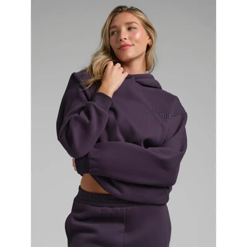 Minimalist Hoodie Mega - Blackberry - S