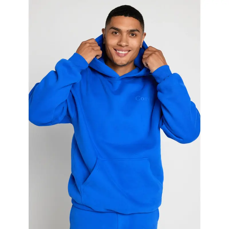 Minimalist Hoodie Mega - Cobalt Blue - XS