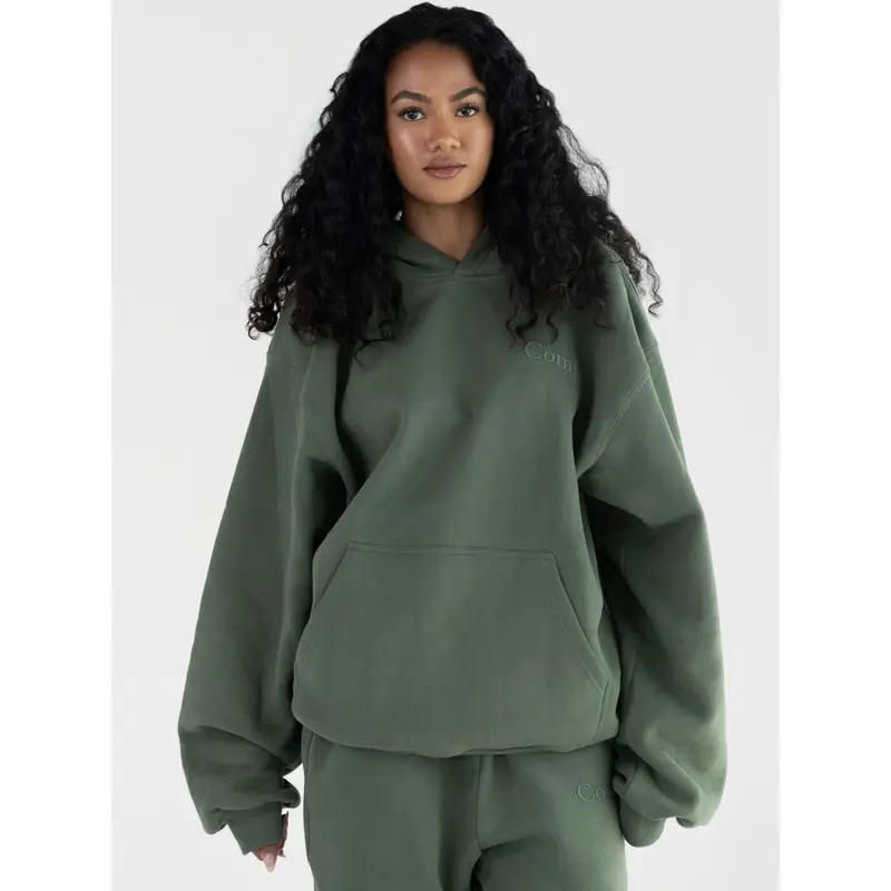 Minimalist Hoodie Mega - Forest - 3X