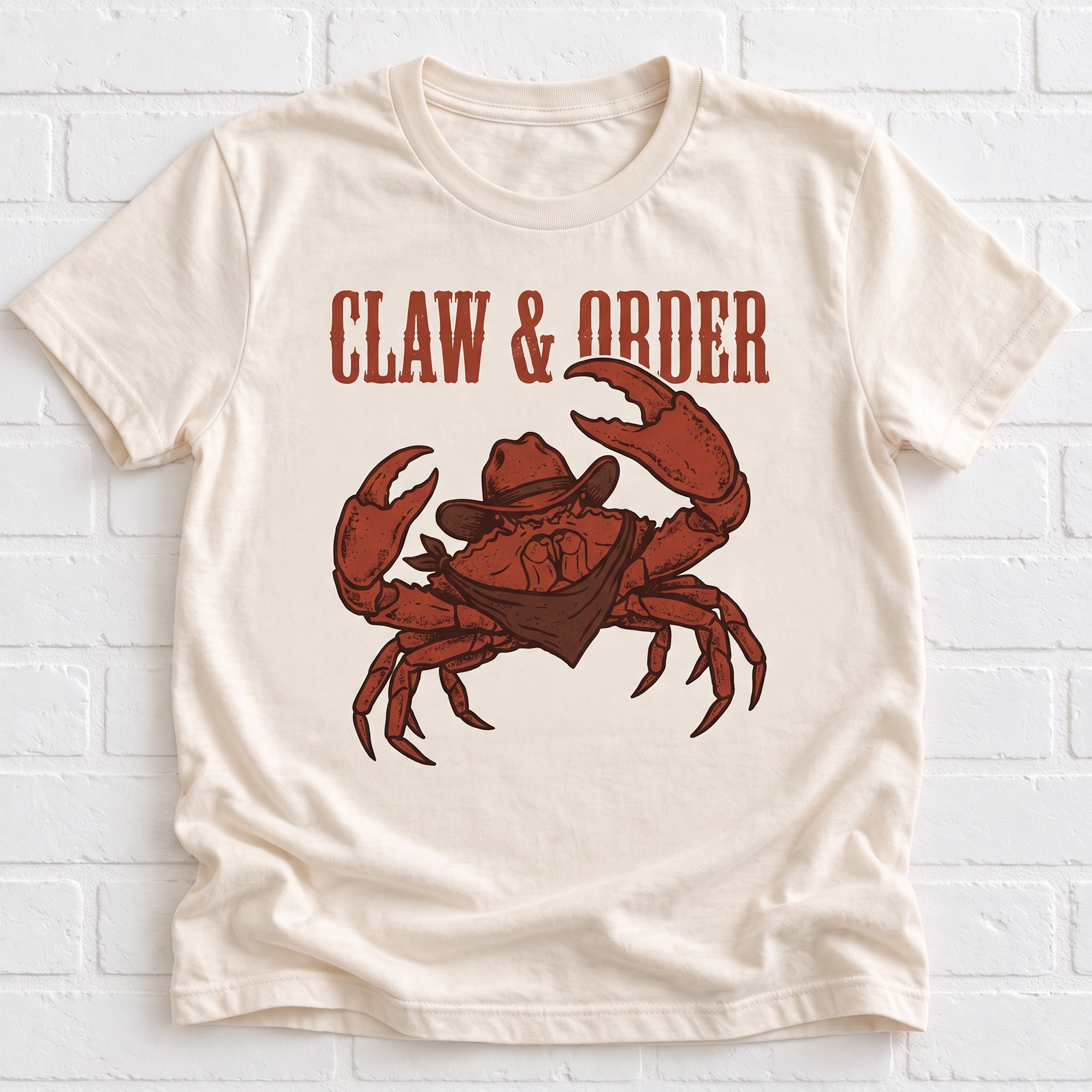 Claw & Order Cowboy Crab Women's T-Shirt