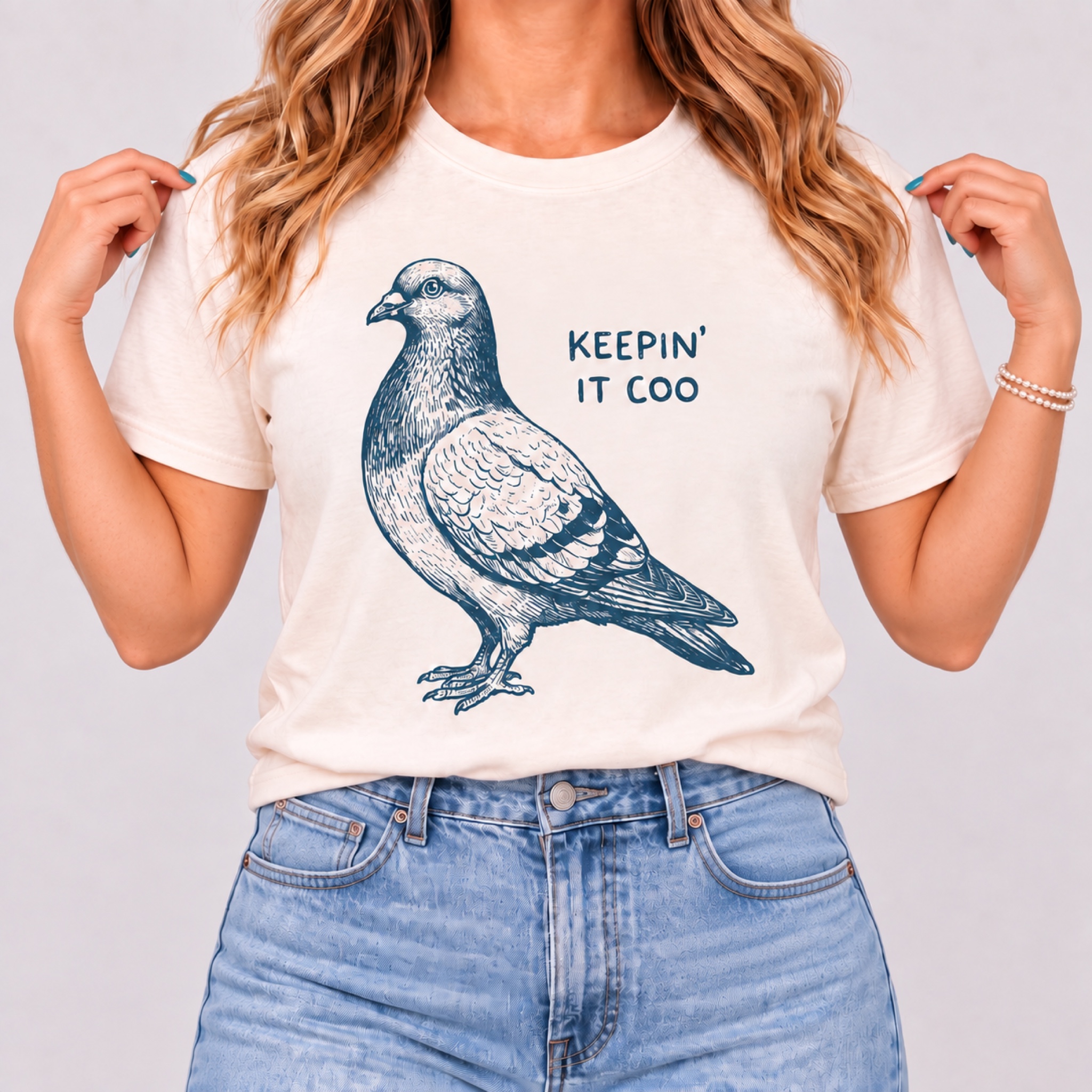 Keepin' It Coo Pigeon Women's T-Shirt