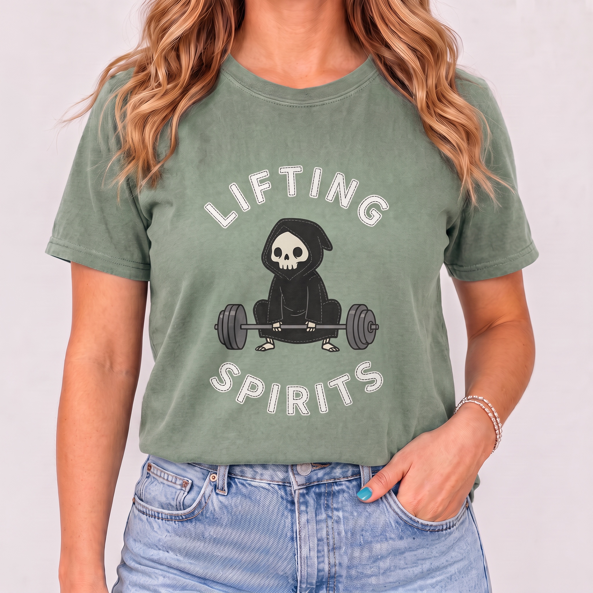 Lifting Spirits Tiny Reaper Women's T-Shirt